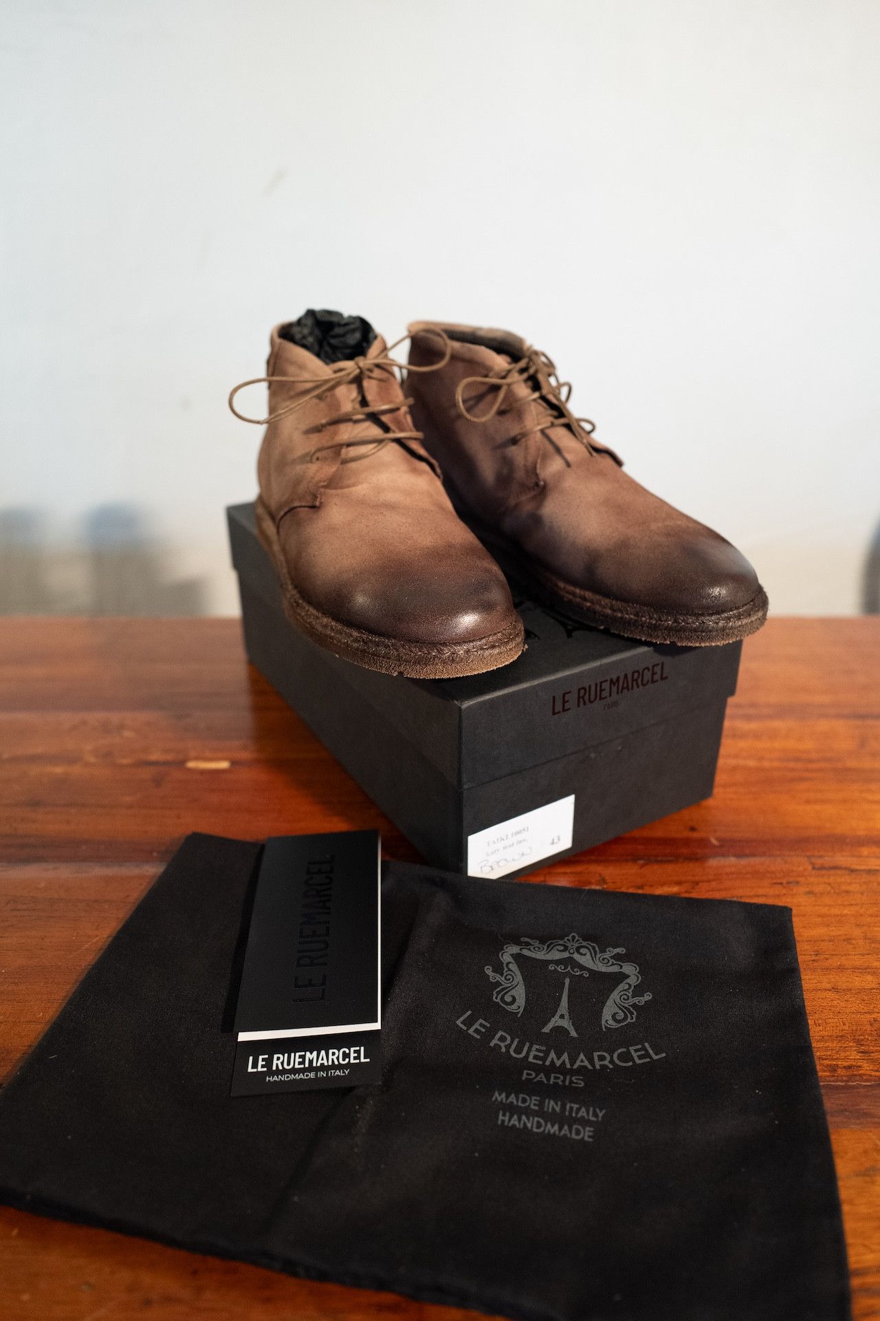 image of Designer Le Ruemarcel, Taiki 10051, Brown Shoes, Men's