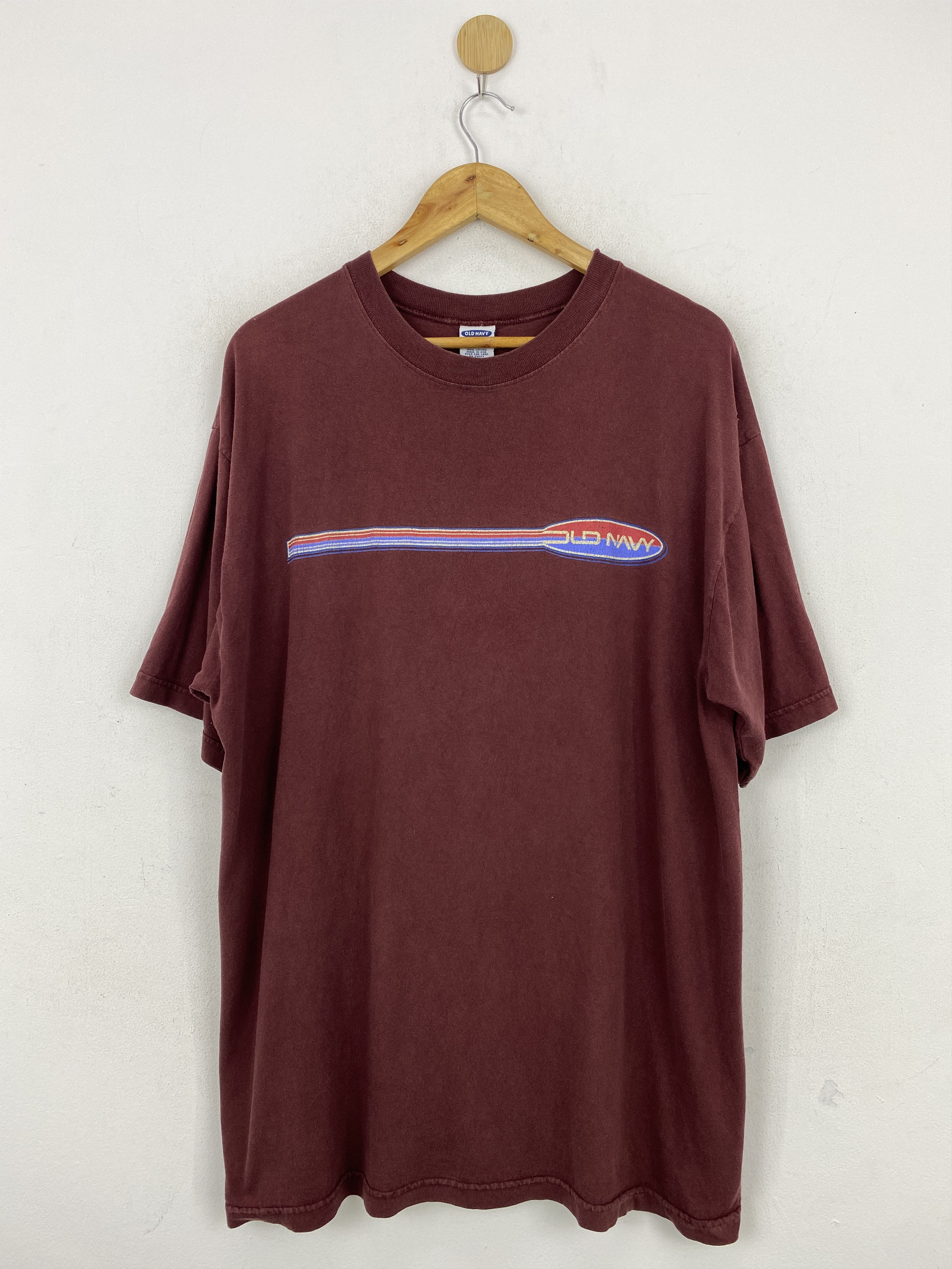 Old Navy × Vintage 90s Vintage Old Navy Sun Faded Crewneck T-Shirt TA0535 Size US L / EU 52-54 / 3 - 1 Thumbnail