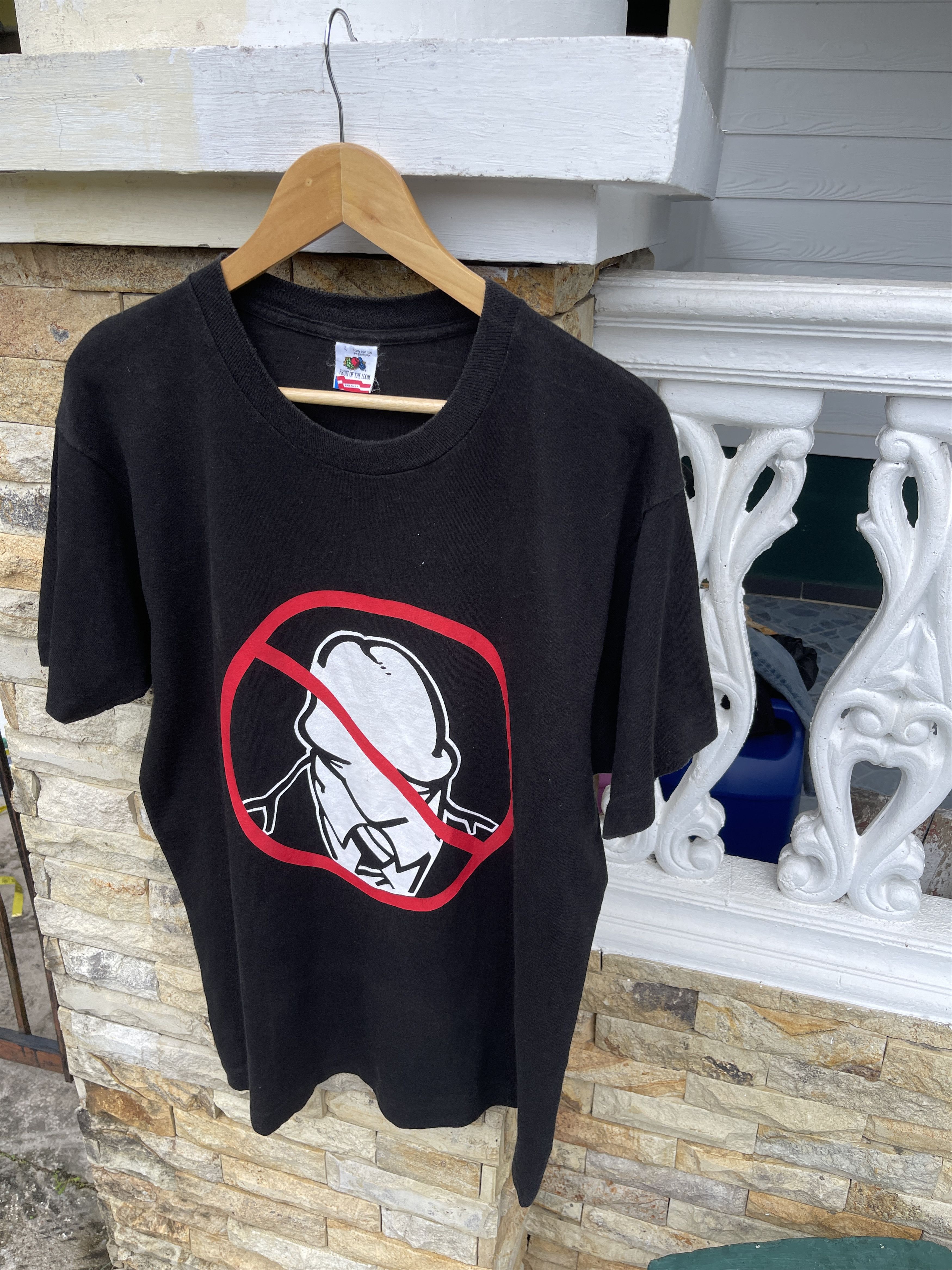 The Unbranded Brand Last Drop🔥Rare🔥Vintage 90s Humor Penis Sexs ERD GRUNGE TEE Size US L / EU 52-54 / 3 - 3 Thumbnail