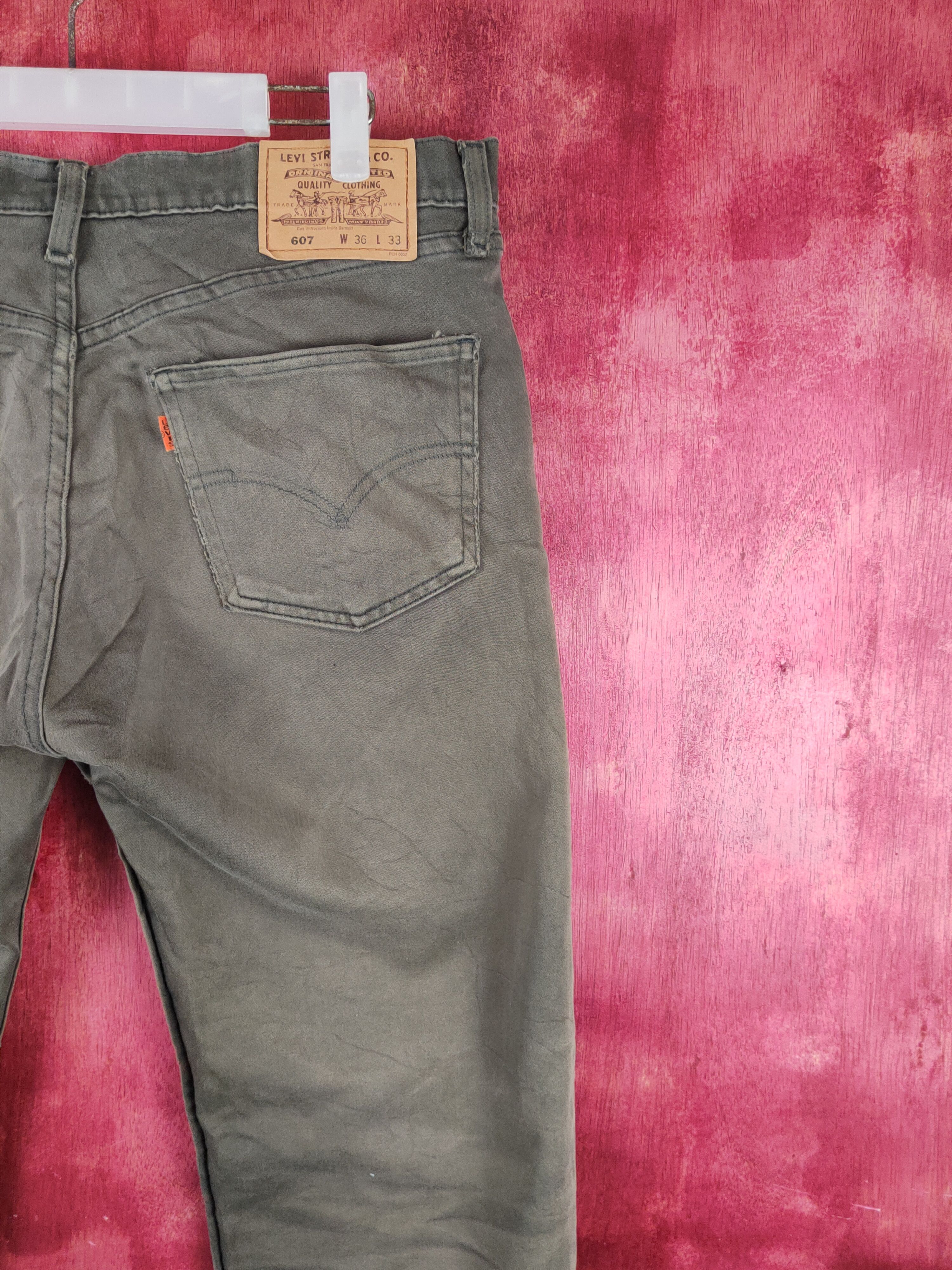 Levi's Levi's Brown Faded Ripped Multipocket Casual Pants #S1717 Size US 35 - 15 Thumbnail