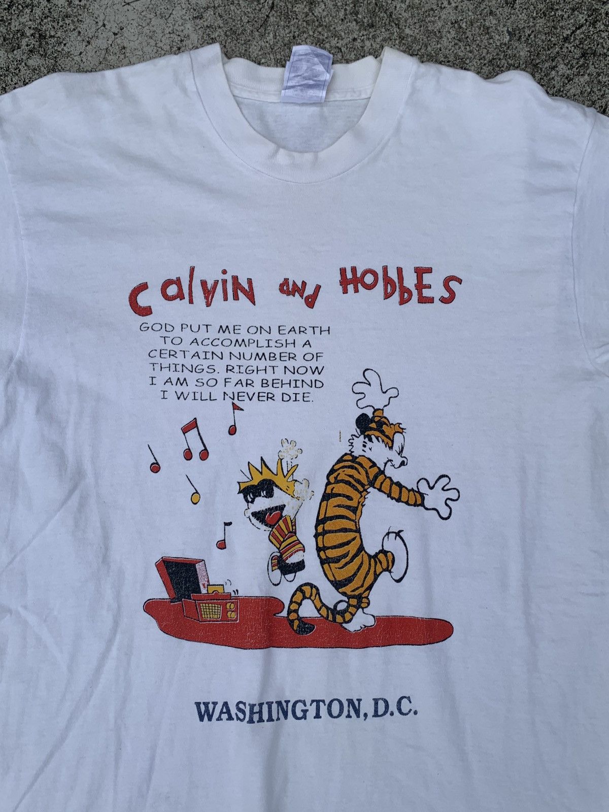 Vintage Calvin and Hobbes Size US M / EU 48-50 / 2 - 5 Thumbnail