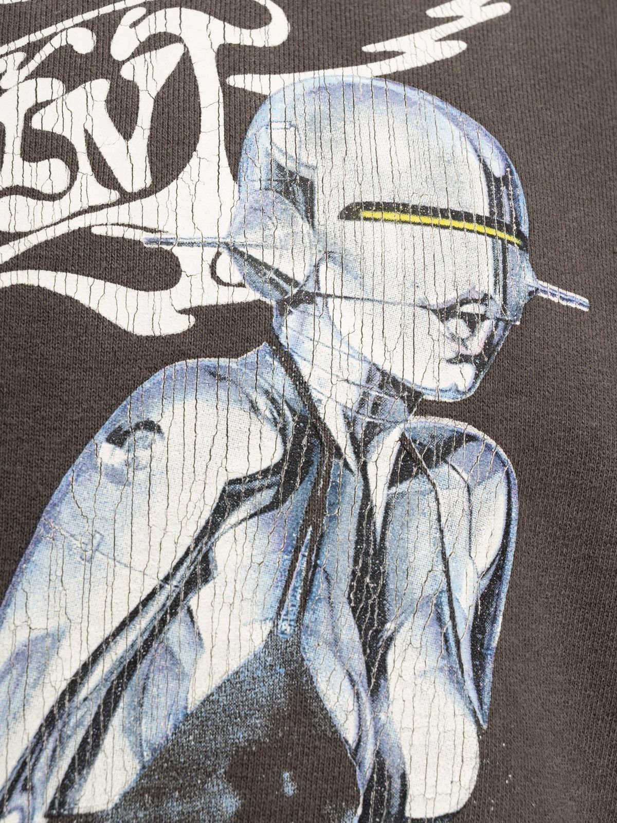 Saint Michael Saint Michael x Hajime Sorayama graphic washed sweatshirt Size US XL / EU 56 / 4 - 2 Thumbnail