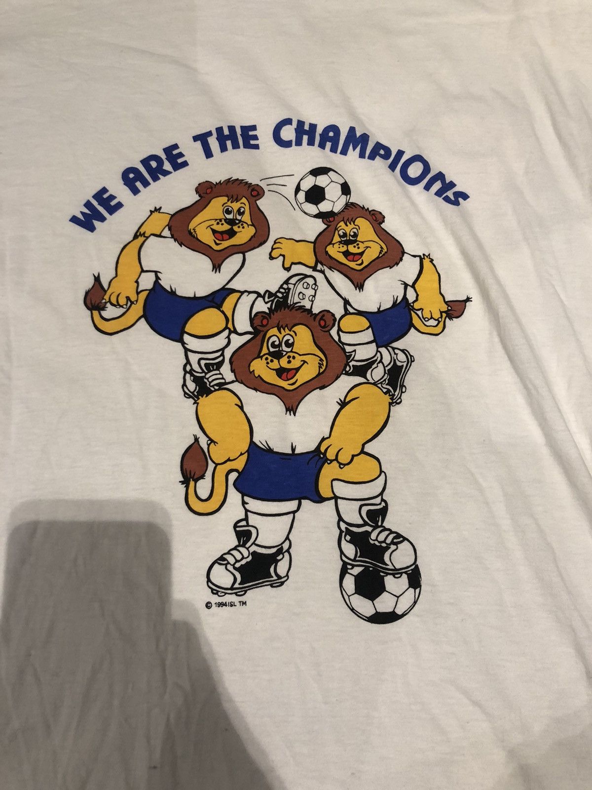 Vintage 1996 euros supporter tee Size US L / EU 52-54 / 3 - 3 Thumbnail