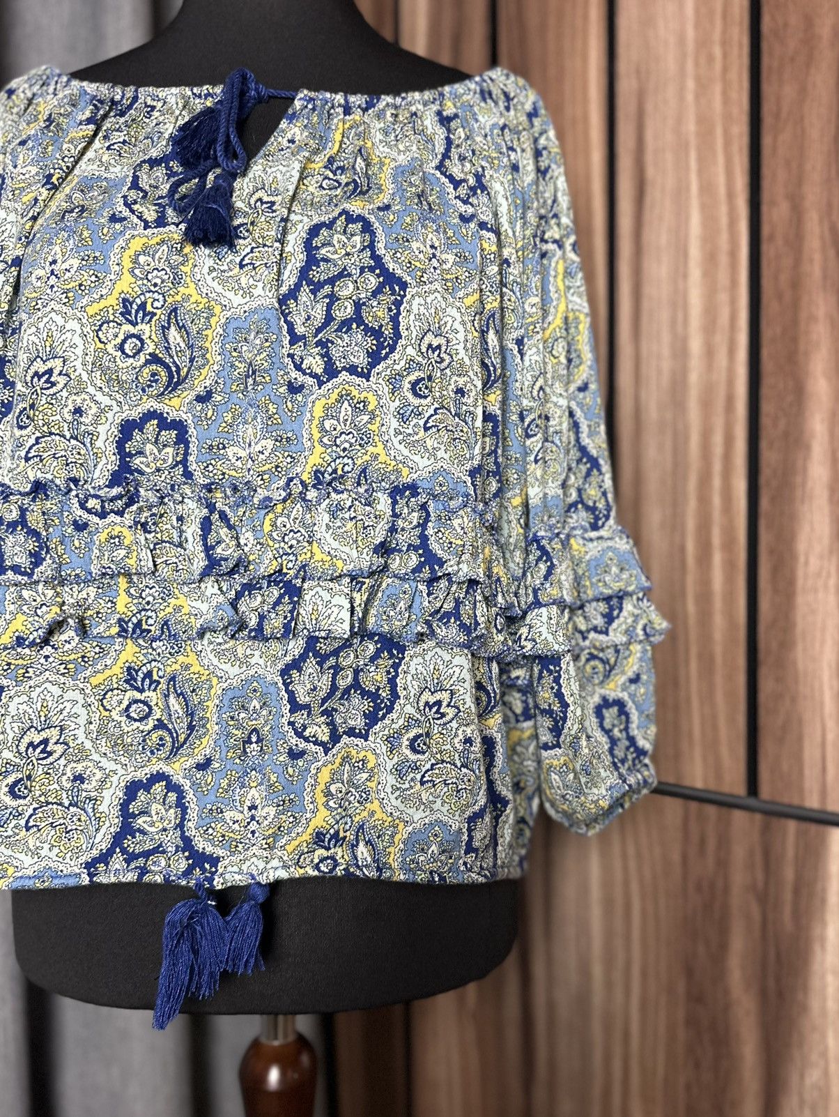 Denim & Supply Ralph Lauren Denim & Supply Ralph Lauren Viscose Blouse Shirt Tunic XS Size XS / US 0-2 / IT 36-38 - 5 Thumbnail
