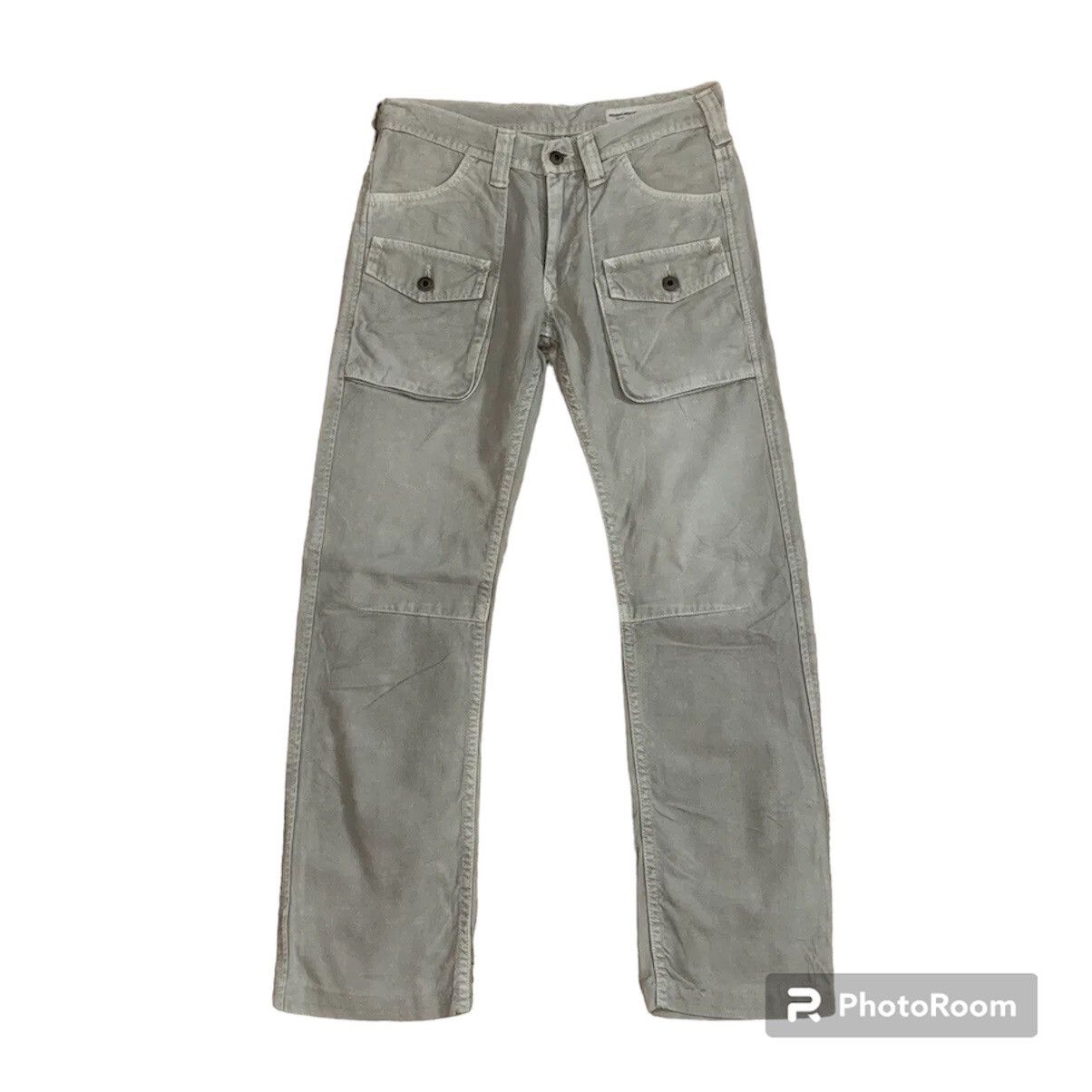 Japanese Brand 💥STEALS💥Japanese Rugged Trousers Duck Canvas Utility Pants Size US 30 / EU 46 - 1 Thumbnail