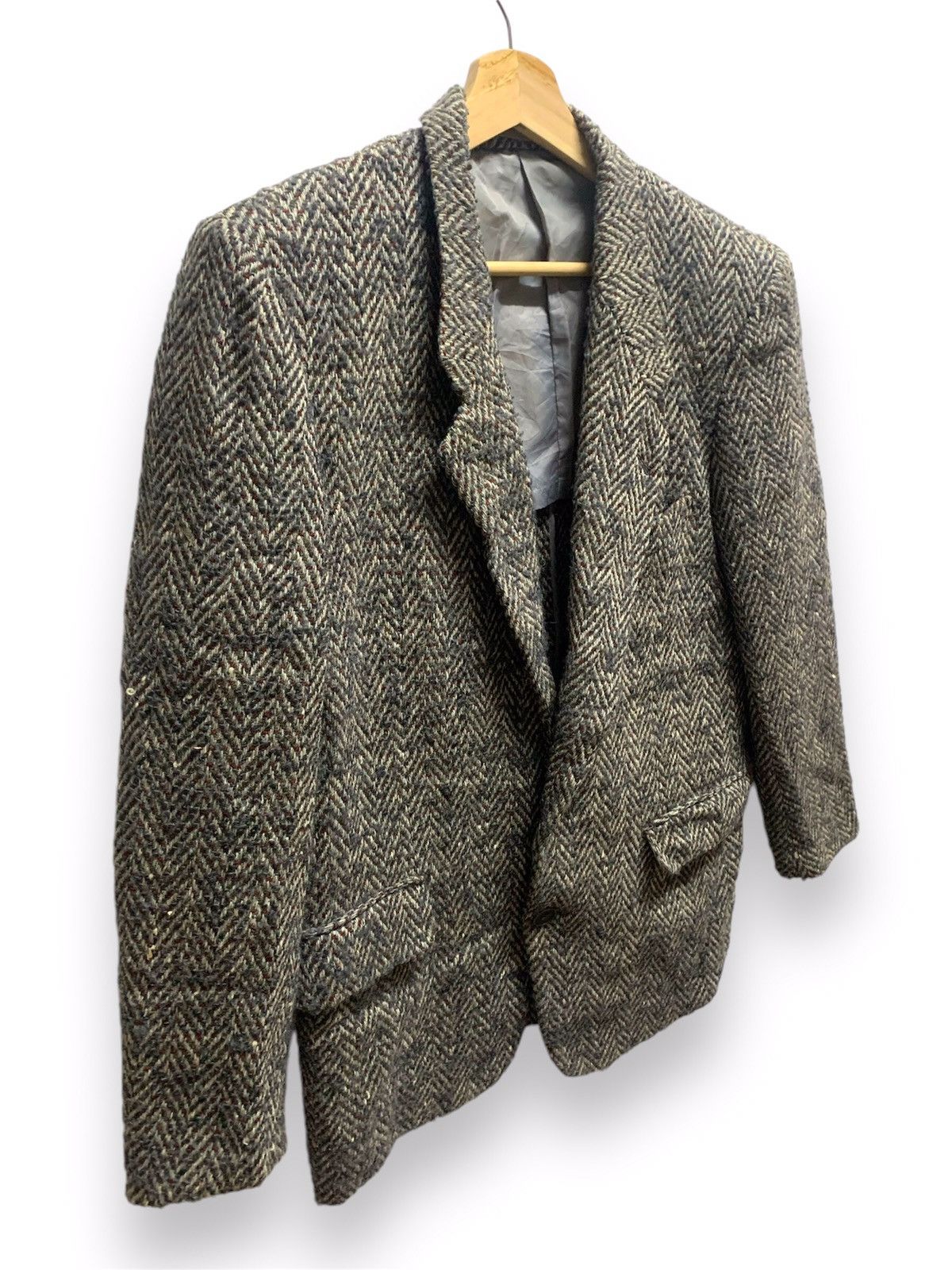 Vintage × Yves Saint Laurent Vintage 90s YvesSaintLaurent Blazzer Wool Size US L / EU 52-54 / 3 - 6 Thumbnail