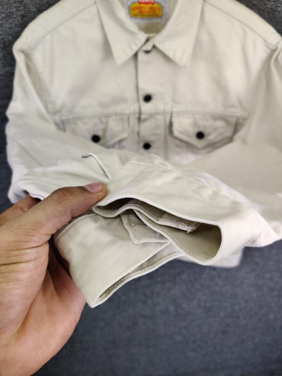 Levi's Vintage 90s Levis White Tab Trucker Jacket Size US M / EU 48-50 / 2 - 11 Thumbnail