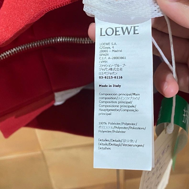 Loewe LOEWE Red letter logo school uniform jacket Size M / US 6-8 / IT 42-44 - 3 Thumbnail