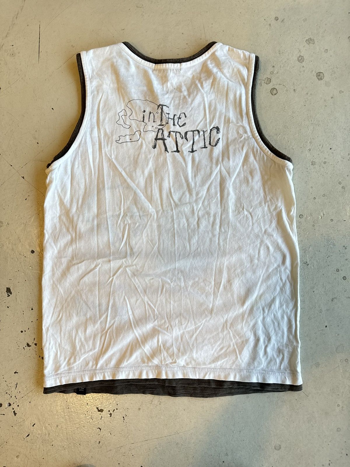 In The Attic Y2K In The Attic Skull Punk Riot Poem Sleeveless Size US M / EU 48-50 / 2 - 4 Thumbnail