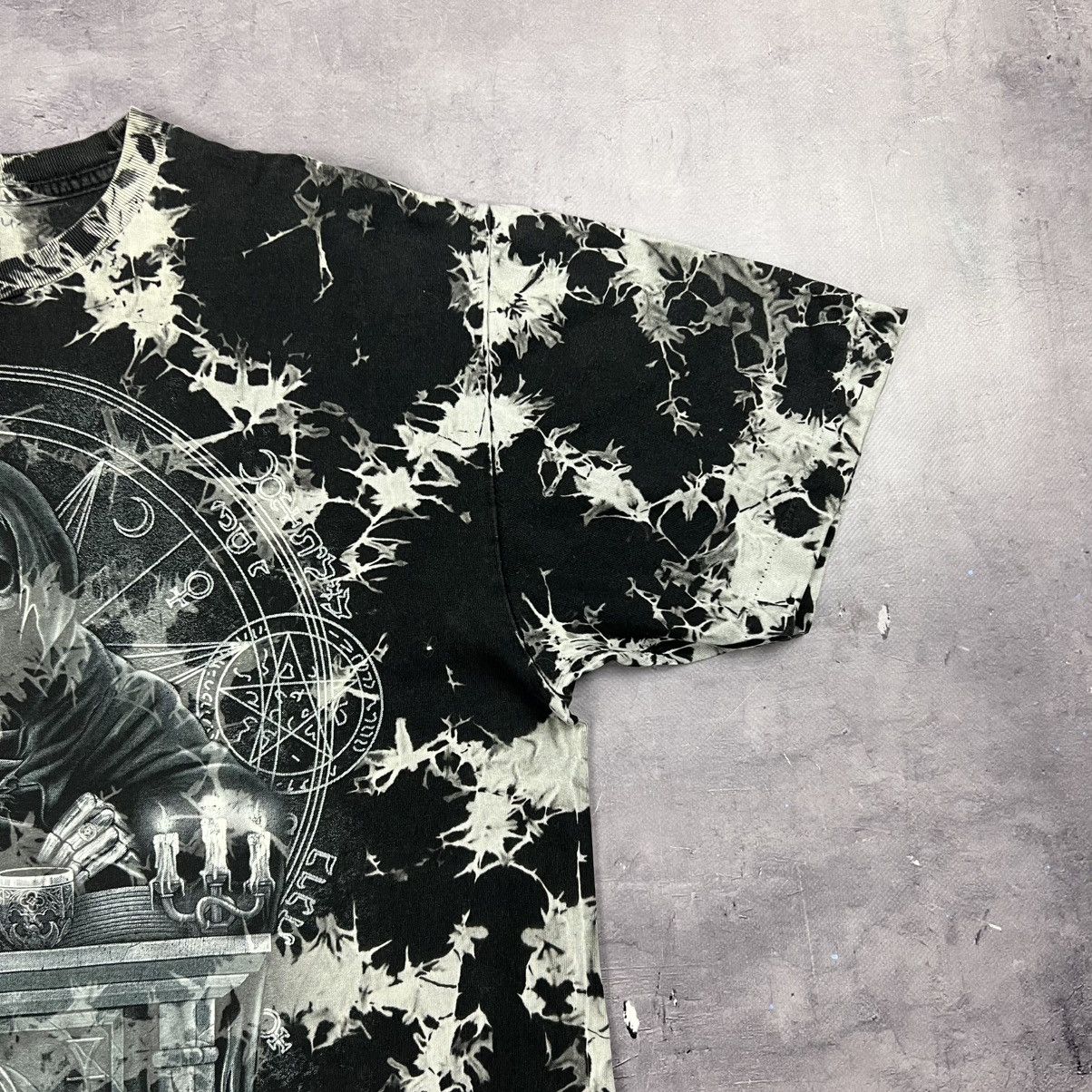 Other Rare! Skeleton Overprint Skull Logo 666 Y2K 90s Size US L / EU 52-54 / 3 - 5 Thumbnail