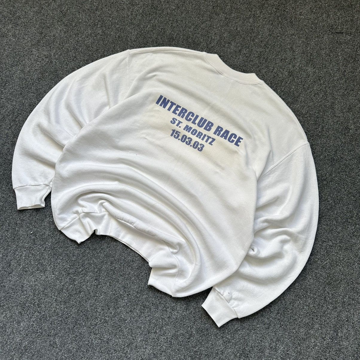 Fruit Of The Loom VTG 2000s Sweatshirts Fitted Man’s Size M Interclub Race Size US M / EU 48-50 / 2 - 8 Thumbnail
