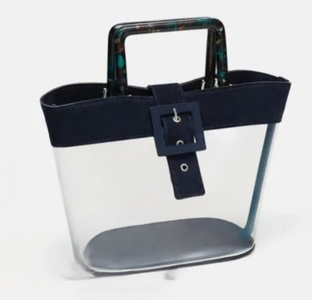 Zara ZARA Vinyl & Suede Crossbody Bag Size ONE SIZE - 1 Thumbnail