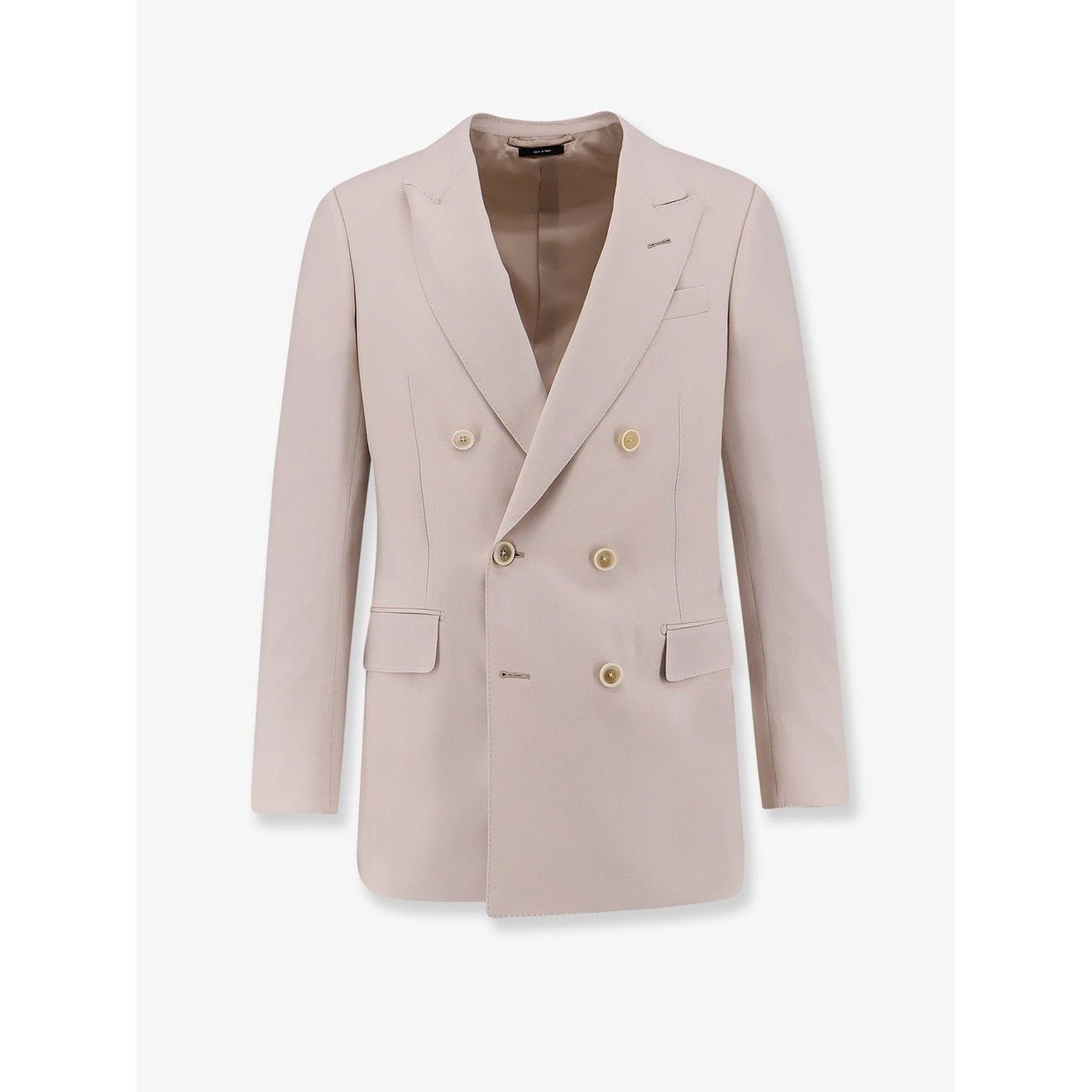 Tom Ford TOM FORD Beige Wool/Cashmere/Silk Blazer Jacket New & Authen Size US M / EU 48-50 / 2 - 1 Thumbnail