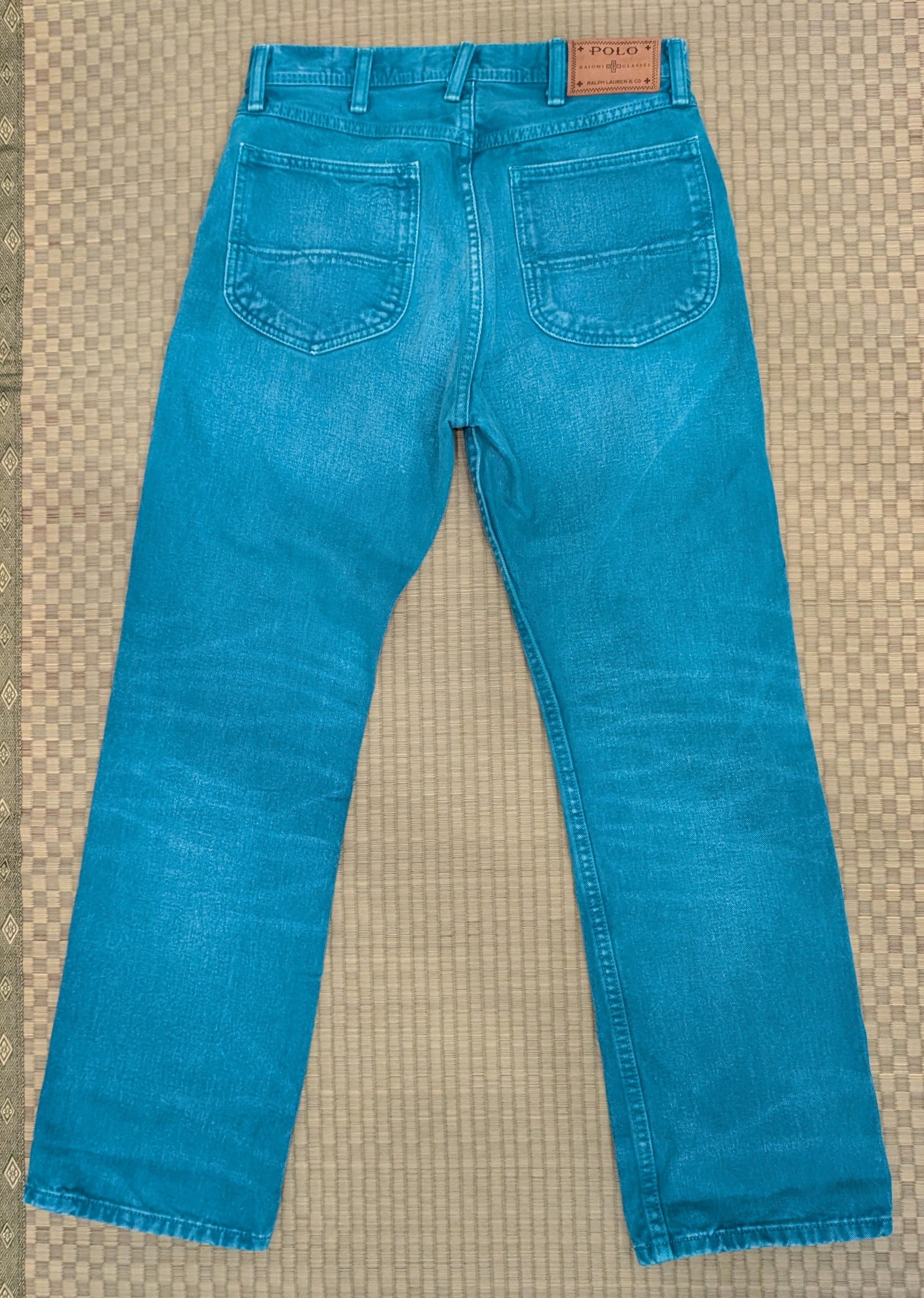 Polo Ralph Lauren RARE Polo Ralph Lauren x Naiomi Glasses Garment Dyed Jeans Size US 28 / EU 44 - 2 Thumbnail