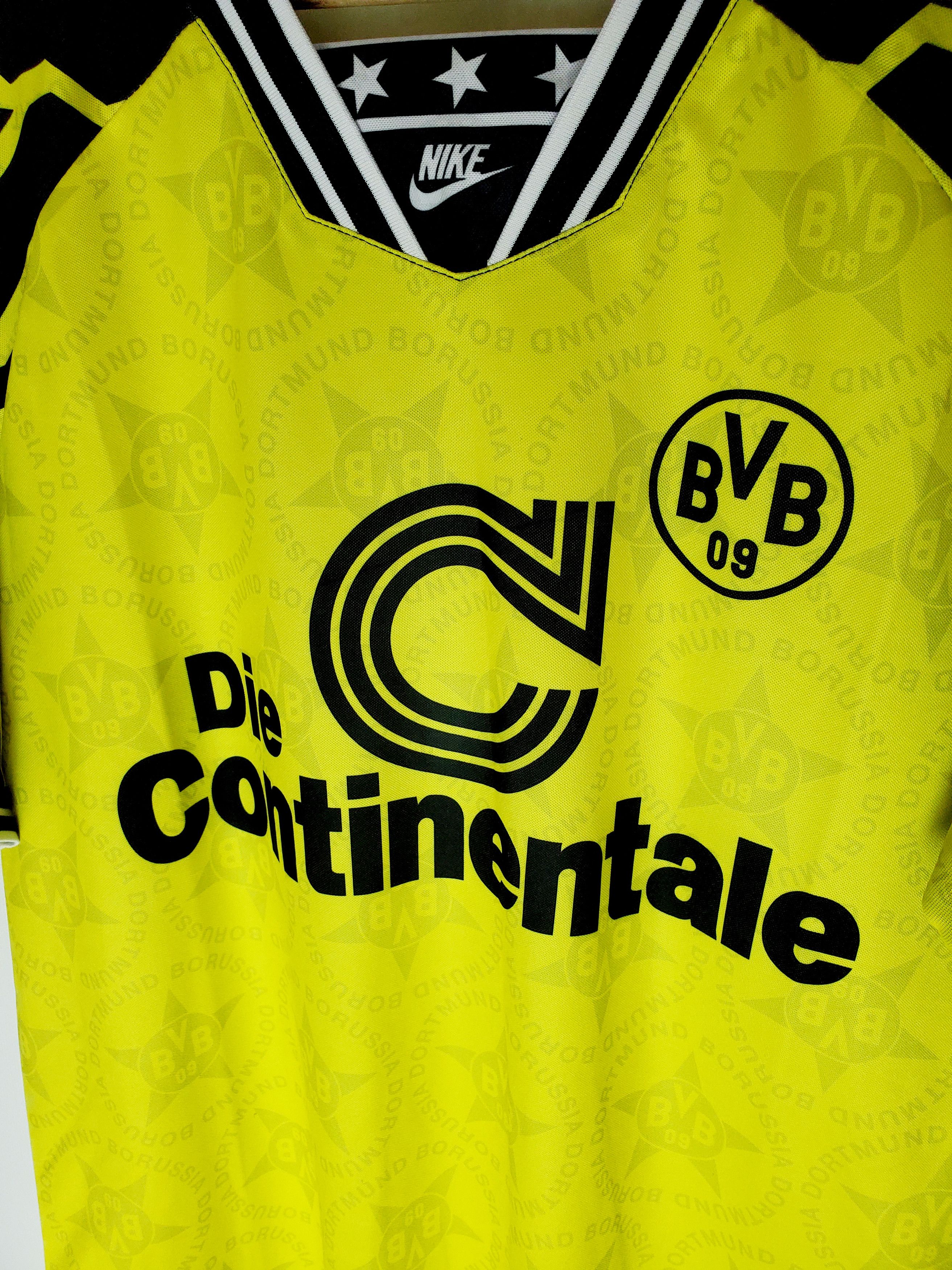 Vintage Borussia Dortmund 1996-1997 Soccer Vintage Reprint size Xl Size US XL / EU 56 / 4 - 2 Thumbnail