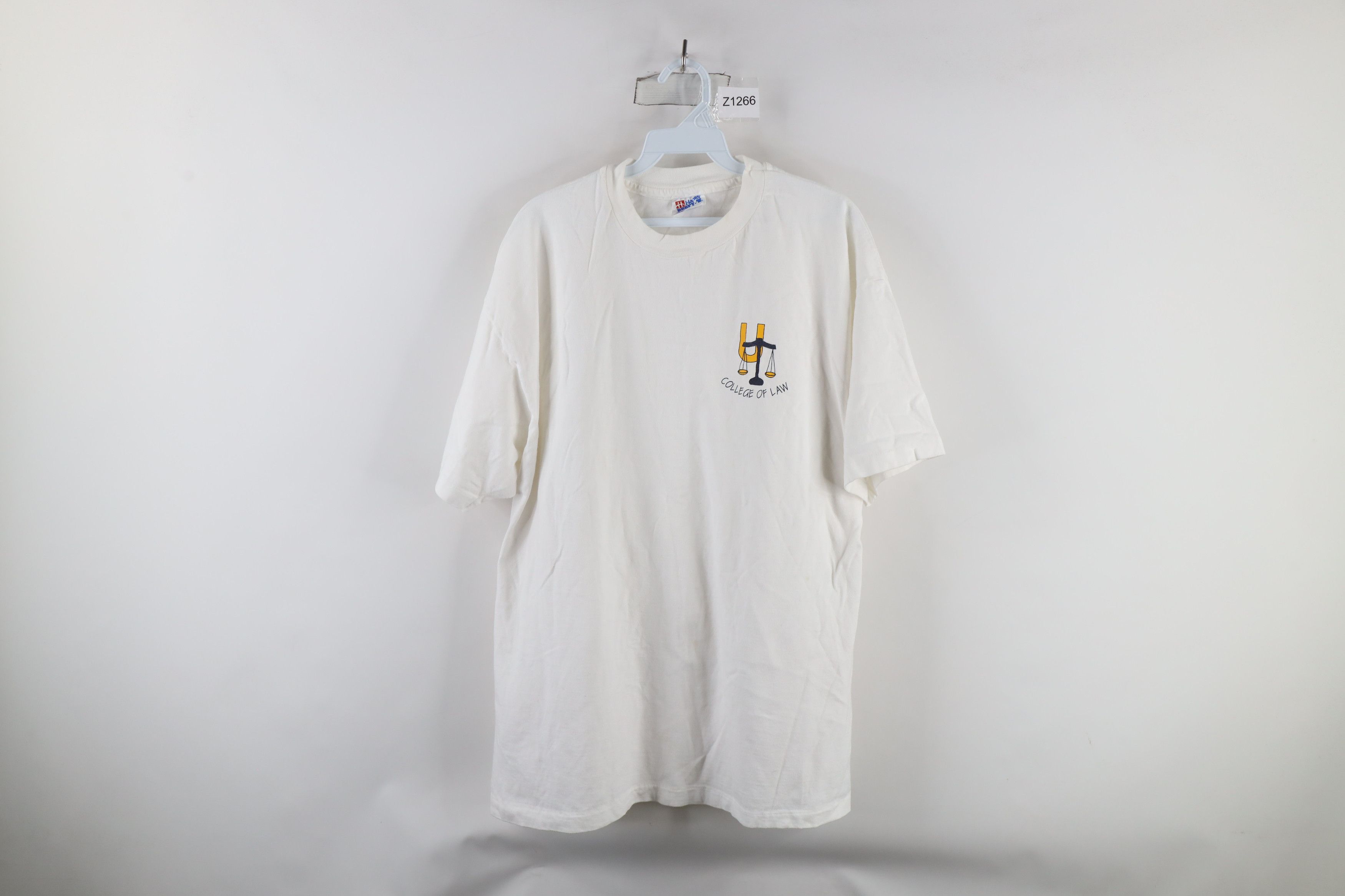 Vintage Vintage 90s University of Toledo College of Law T-Shirt USA Size US XL / EU 56 / 4 - 1 Thumbnail