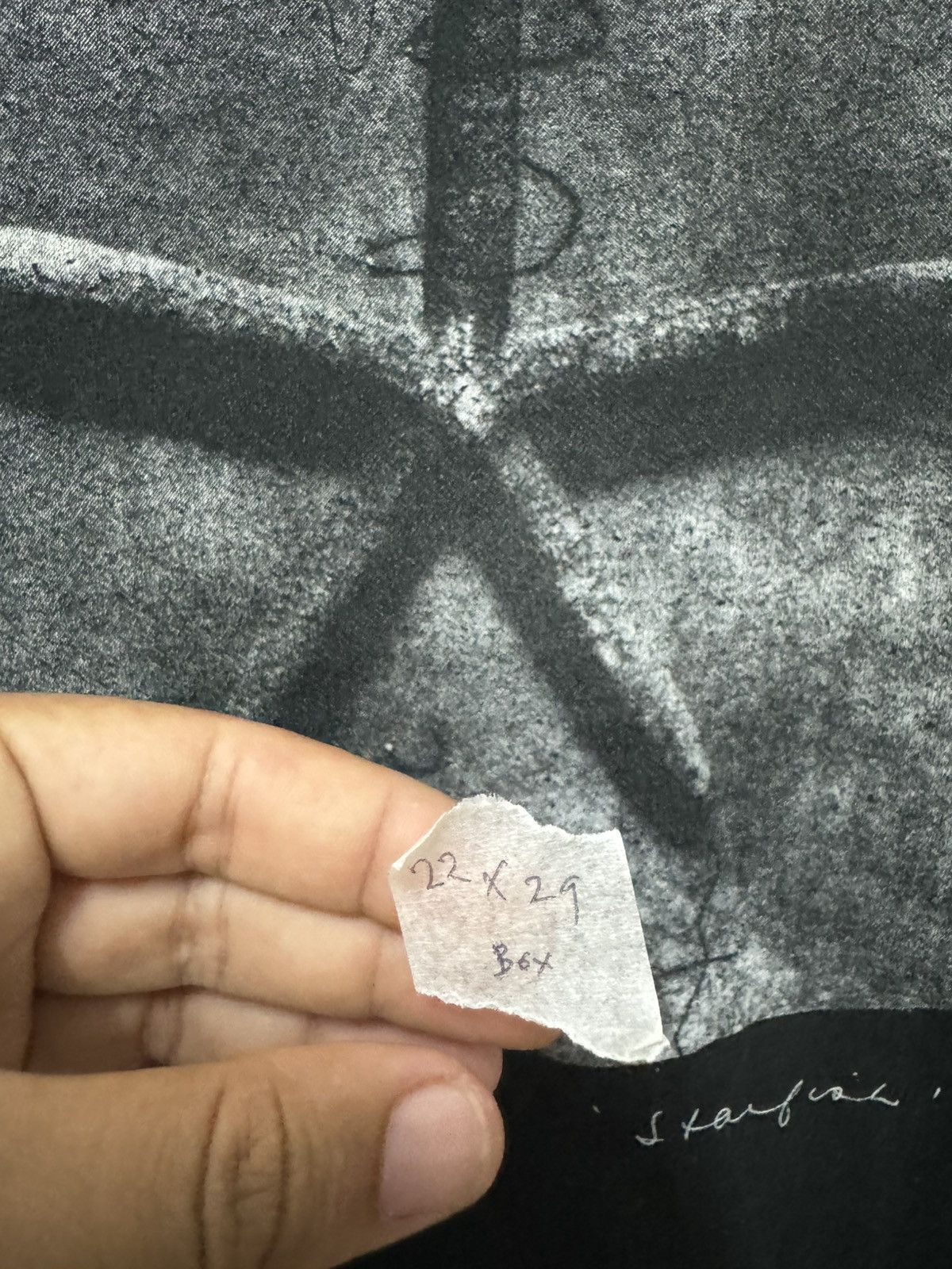 Vintage Vintage 90’s Deborah Samuel photographes Sea Star T shirt Size US L / EU 52-54 / 3 - 9 Thumbnail