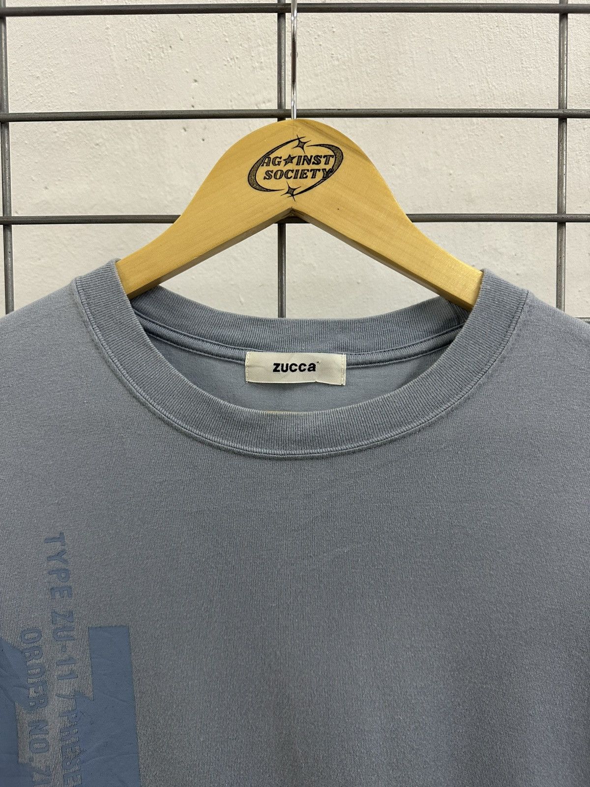 Zucca Rare And Beautiful Zucca Type Zu-11 Military Longsleeve Tee Size US M / EU 48-50 / 2 - 3 Thumbnail