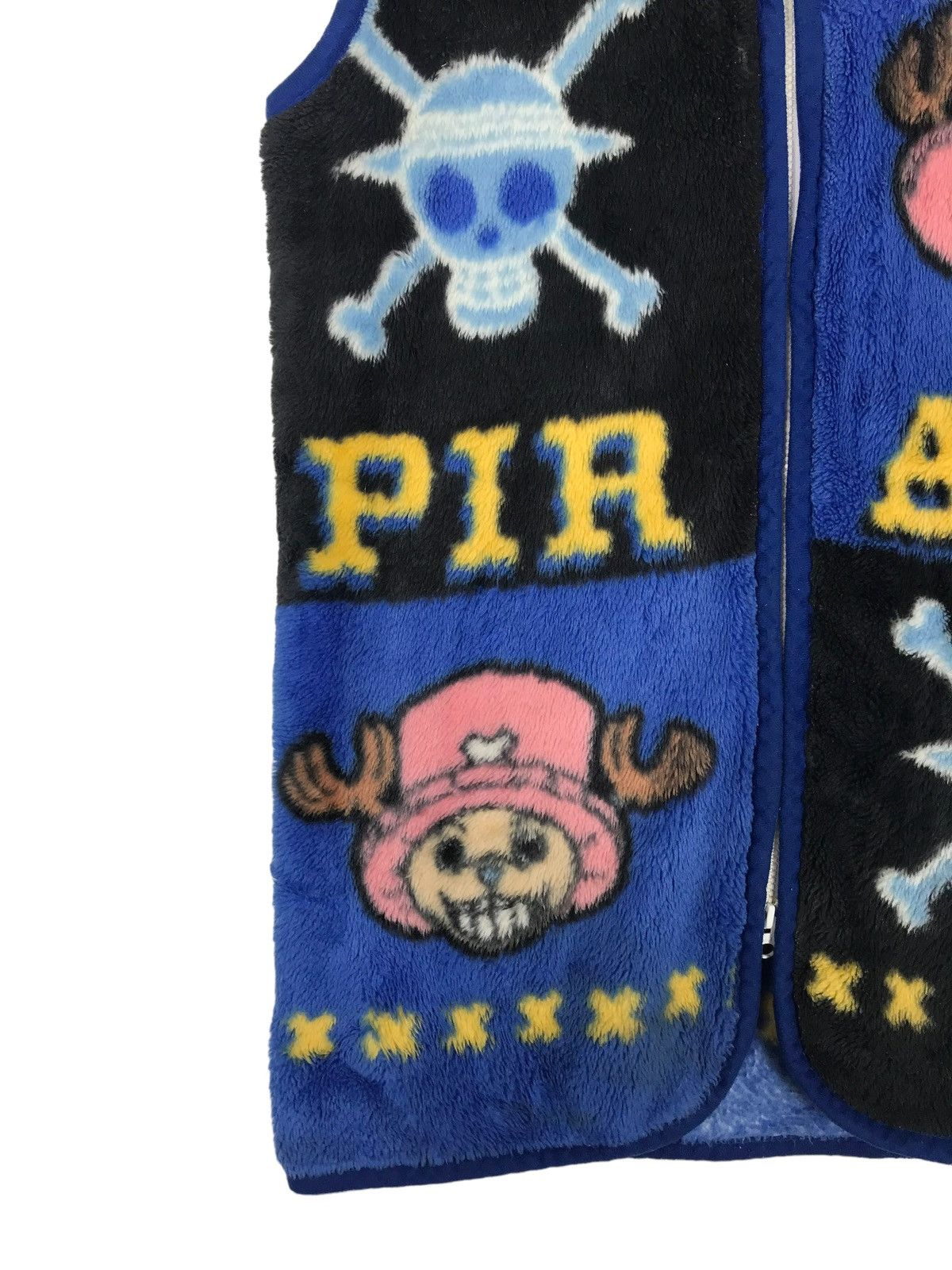 Japanese Brand 💥 ONE PIECE FLEECE BLANKET SLEEVE LESS Size US L / EU 52-54 / 3 - 4 Thumbnail