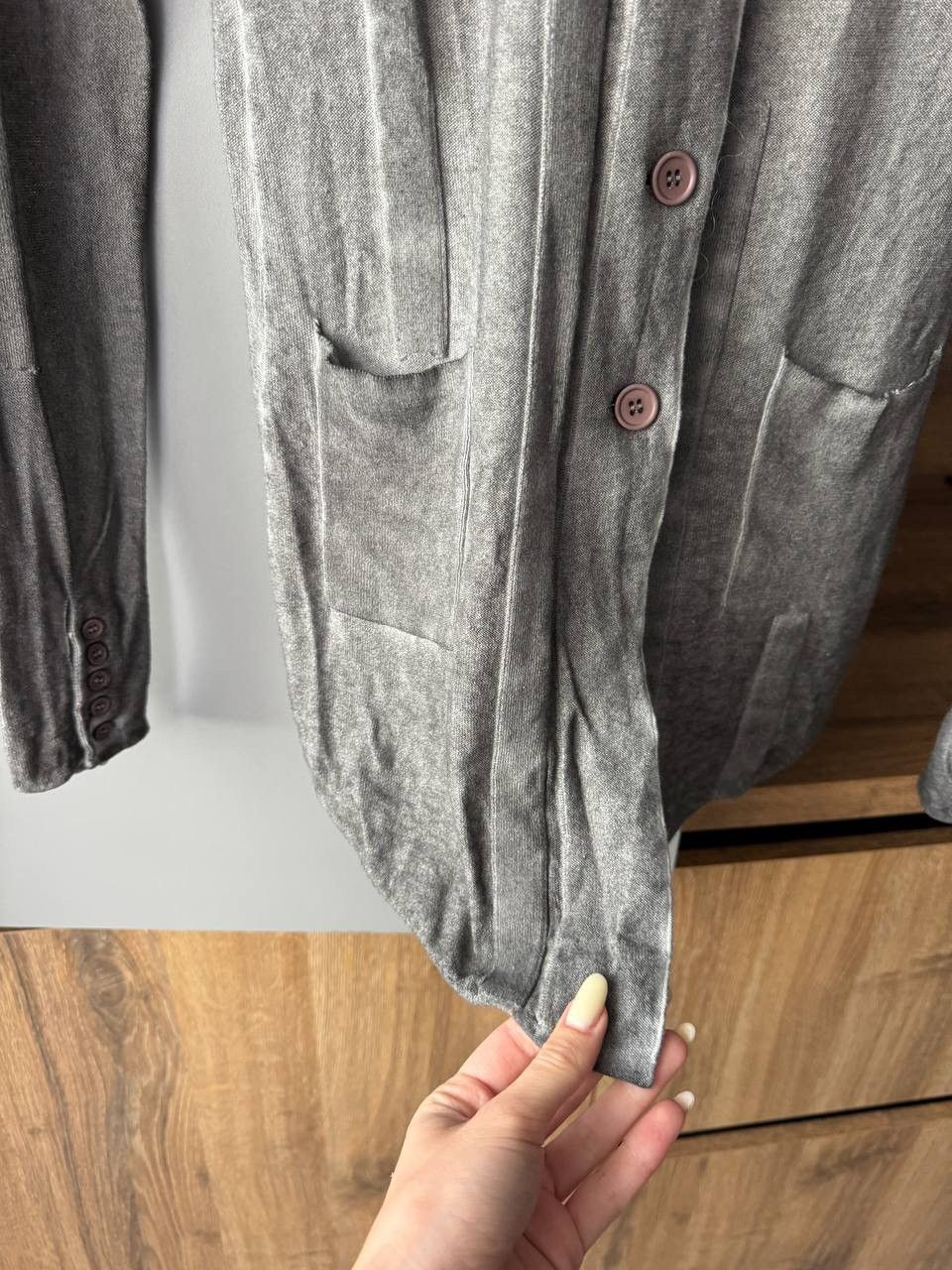 Rundholz Rundholz Dip Avant Garde Faded Grunge Cardigan Top Size M / US 6-8 / IT 42-44 - 4 Thumbnail