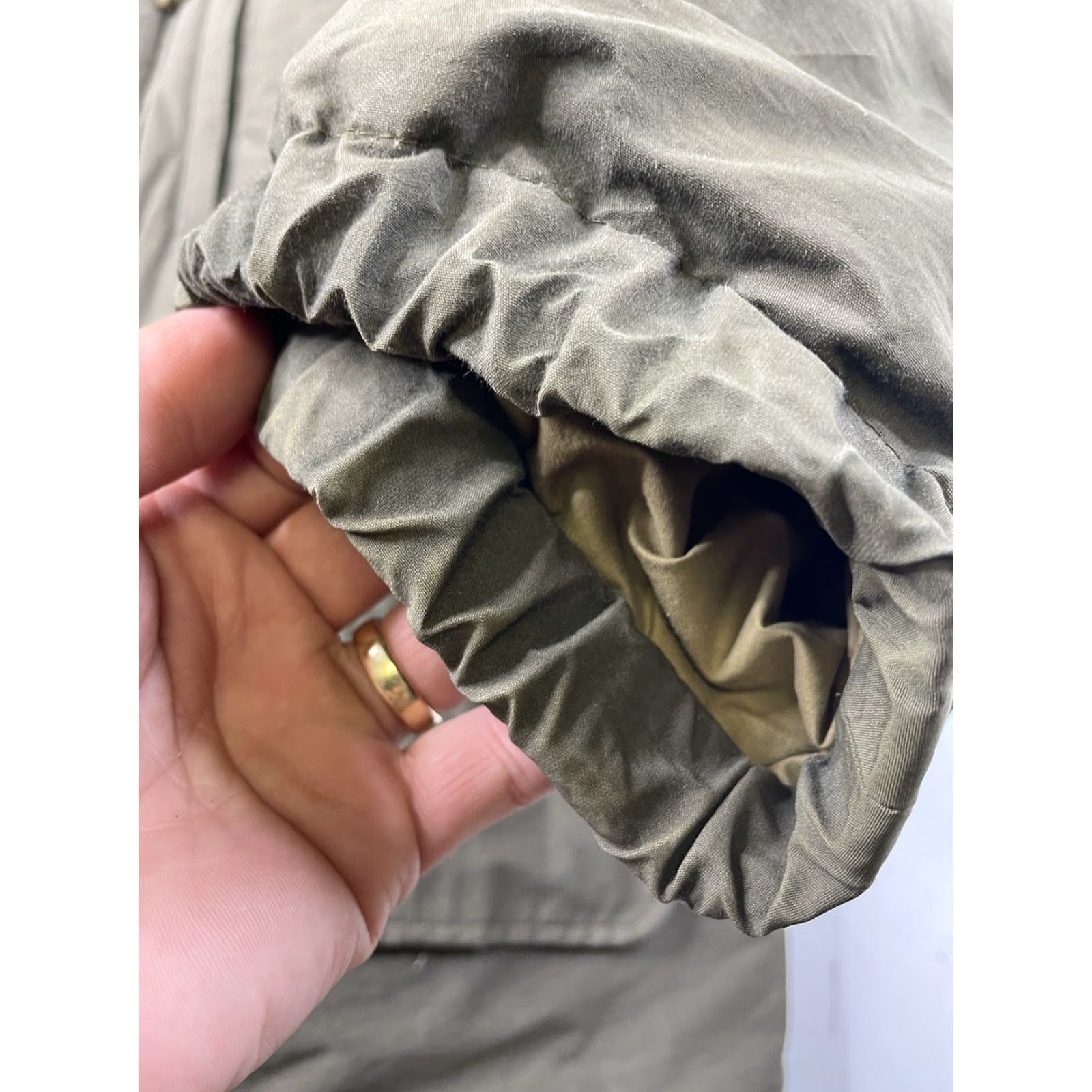 Polo Ralph Lauren VINTAGE Polo Ralph Lauren Down Suicide Ski Coat 90s Olive Green M Men Coat Size US M / EU 48-50 / 2 - 6 Thumbnail