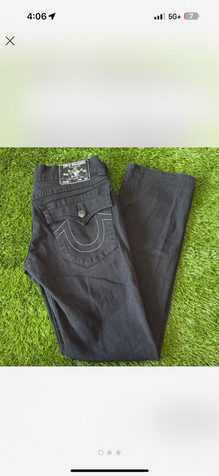 True Religion True Religion - Ricky / Straight Jeans Size US 32 / EU 48 - 1 Thumbnail