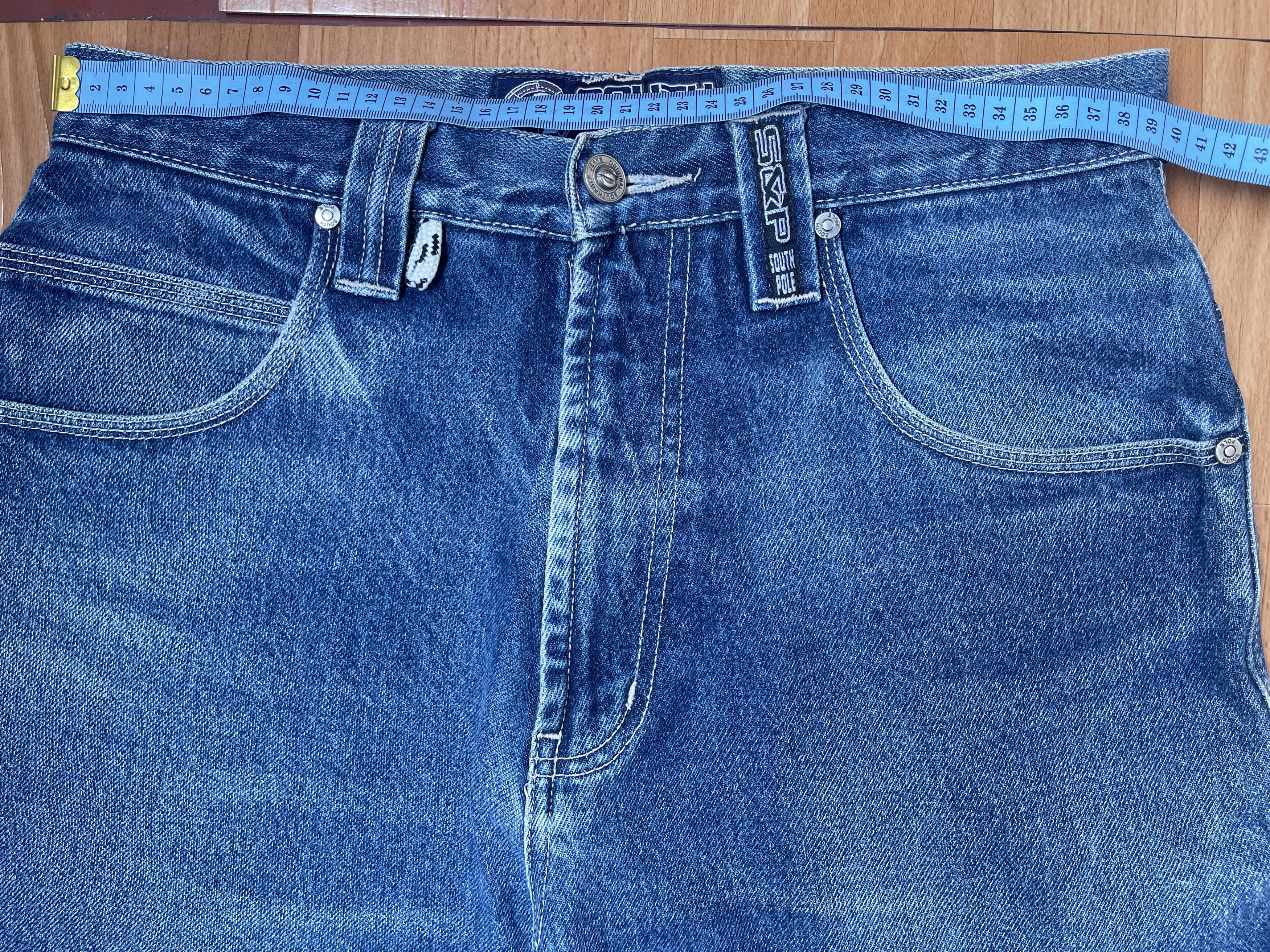 Southpole Southpole jeans, baggy vintage South Pole 90s hip hop Y2K 30 Size US 30 / EU 46 - 12 Thumbnail