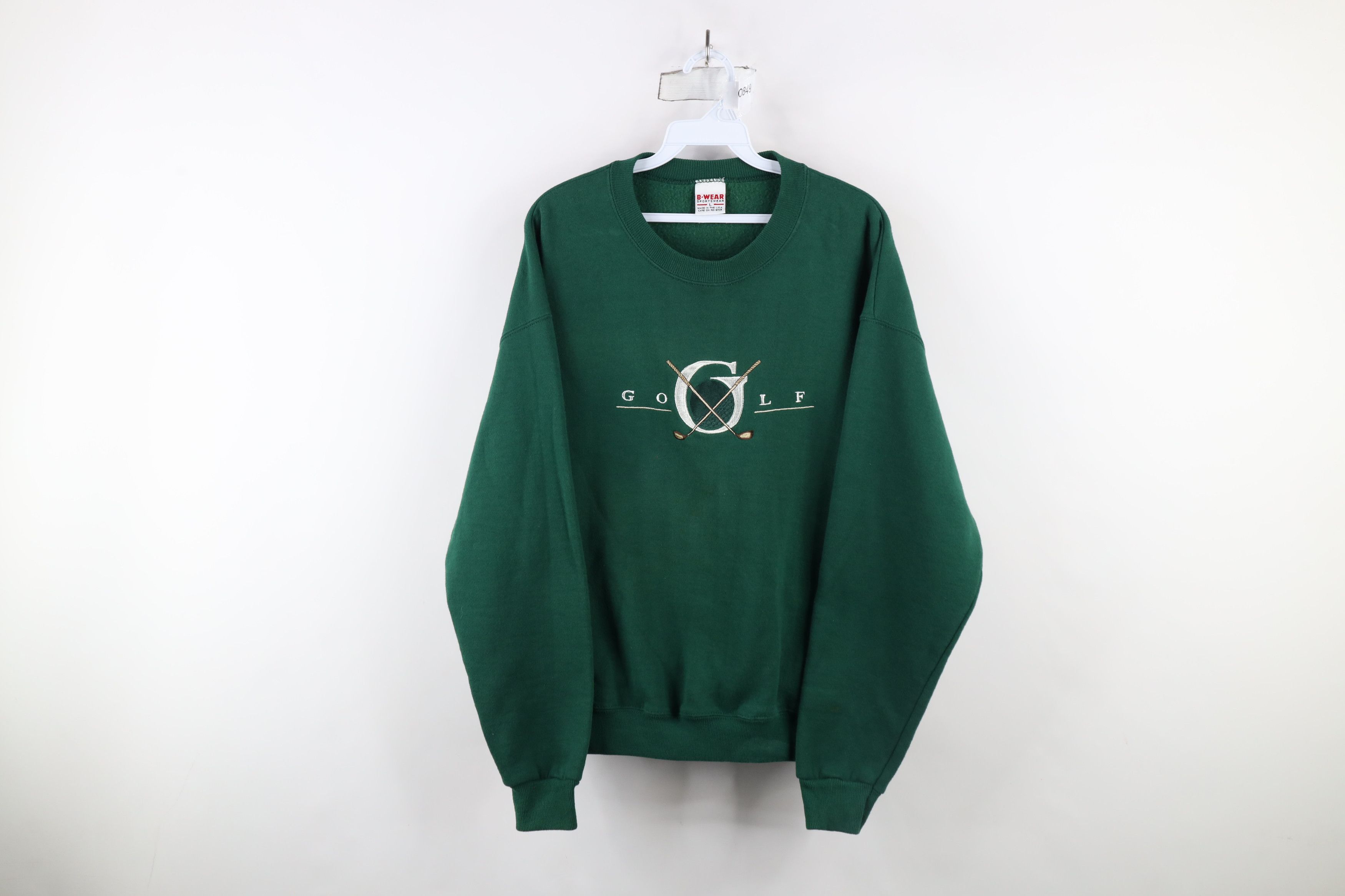 Vintage Vintage 90s Streetwear Spell Golf Crewneck Sweatshirt USA Size US L / EU 52-54 / 3 - 1 Thumbnail