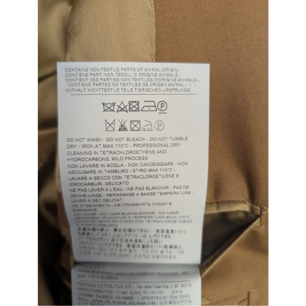 Tom Ford o1rshd1 Blazer Jacket in Brown Size US S / EU 44-46 / 1 - 20 Thumbnail
