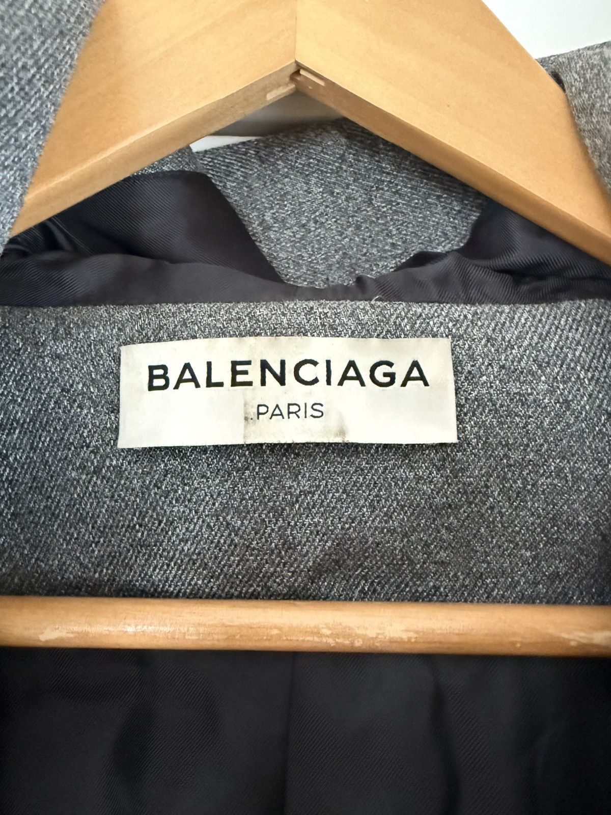 Balenciaga Balenciaga Wool Coat (runway sample) Size M / US 6-8 / IT 42-44 - 3 Thumbnail