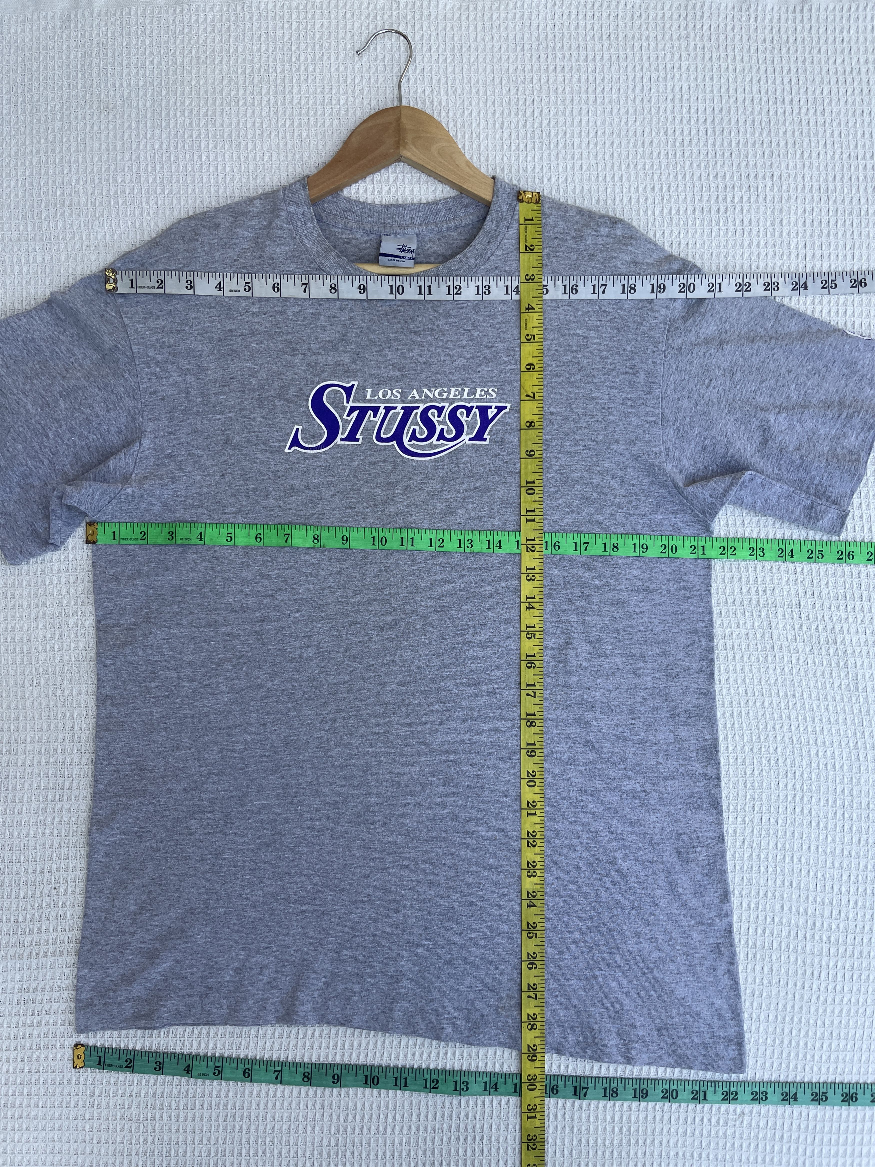 Stussy Rare🔥Vintage 90s Stussy Los Angeles T-Shirt Size US M / EU 48-50 / 2 - 9 Thumbnail