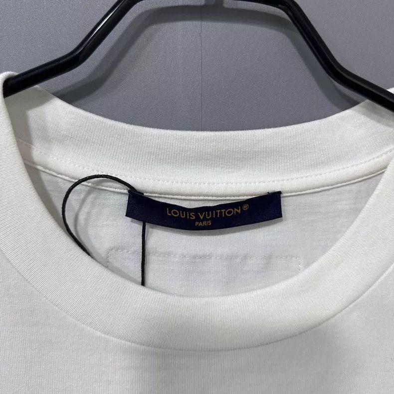 Louis Vuitton Louis Vuitton Embroidered Short Sleeve TShirt-2506 Size US S / EU 44-46 / 1 - 4 Thumbnail