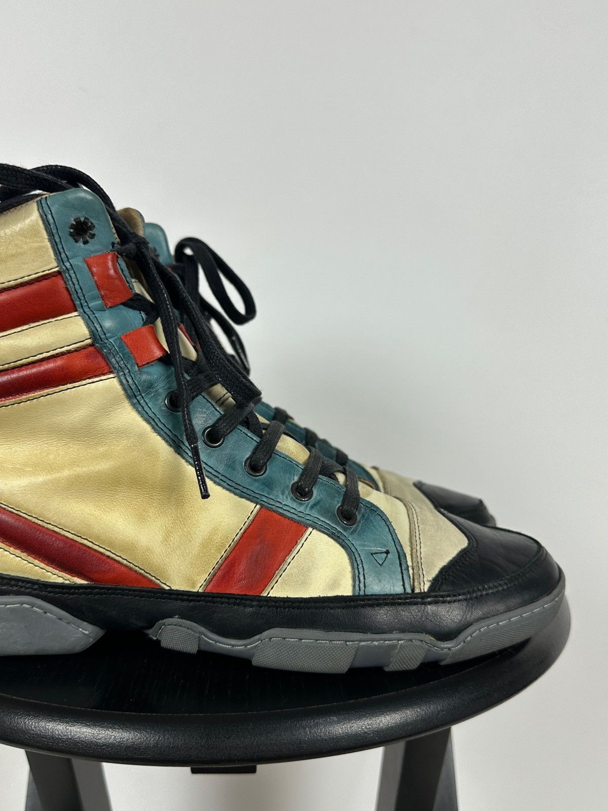 Marithe + Francois Girbaud 00s Vintage Marithé + François Girbaud High Top Sneakers Size US 8 / EU 41 - 16 Thumbnail