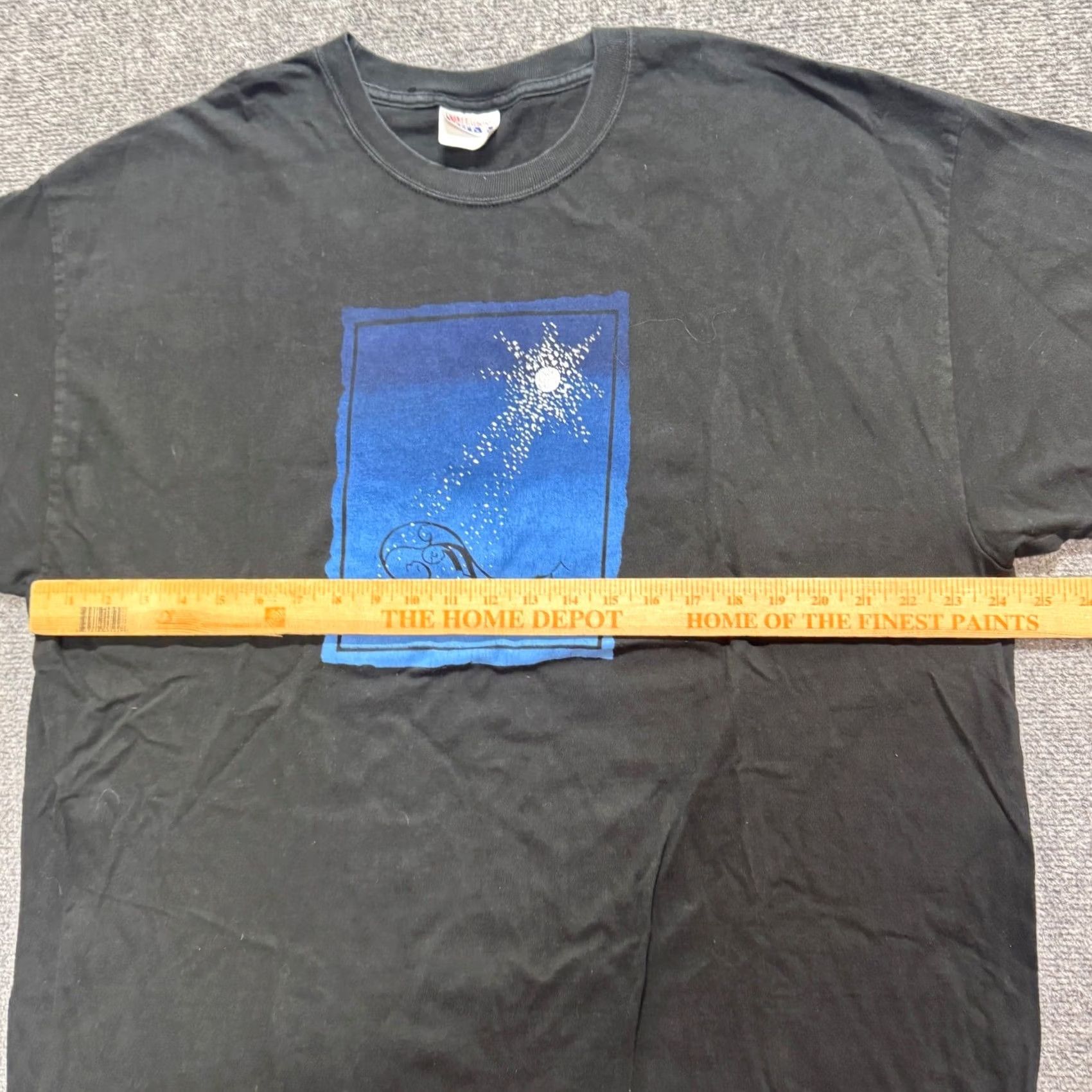 Hanes VINTAGE A MidSummers Night T-Shirt Hanes Black 2XLT Men Big & Tall Shakespeare Book Mens Shirt 2XL Size US XXL / EU 58 / 5 - 5 Thumbnail
