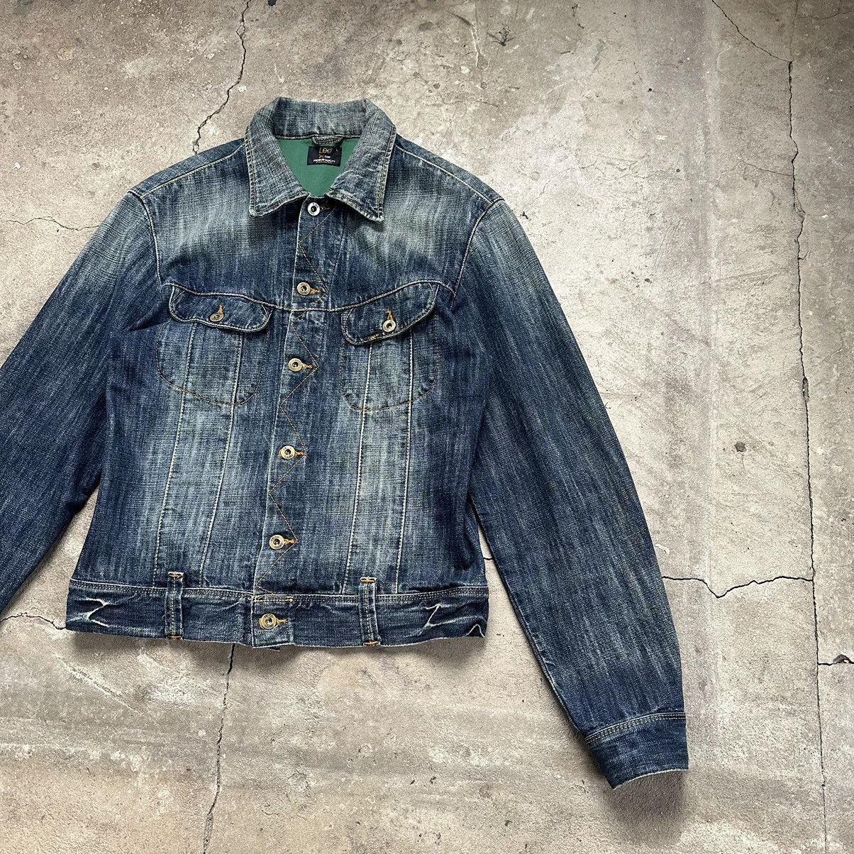 Lee Lee Riders trucker jacket single pocket Size US L / EU 52-54 / 3 - 3 Thumbnail