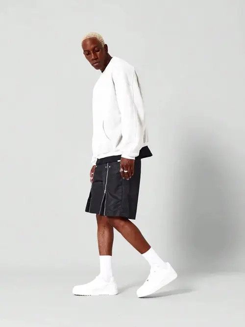 Jean OPIUM Zip shorts PlayboiCarti Size US 30 / EU 46 - 3 Thumbnail