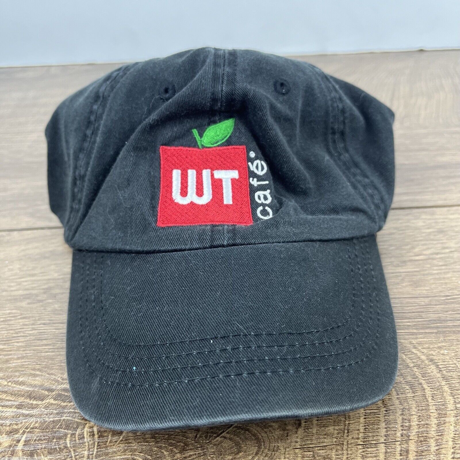 Other WT Cafe Hat Black Hat Adjustable Adult Fit Hat Black Cap Size ONE SIZE - 3 Thumbnail