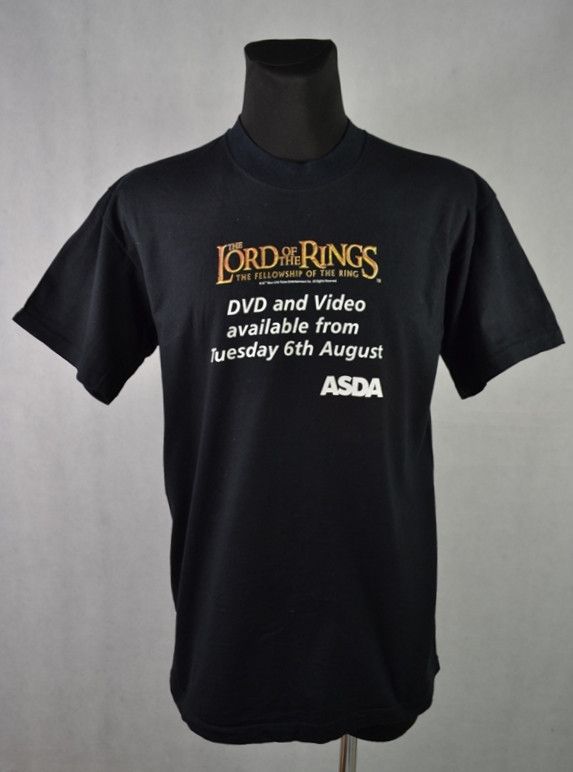 Vintage 2002 The Lord of the Rings The Fellowship of the Ring tee Size US L / EU 52-54 / 3 - 1 Thumbnail
