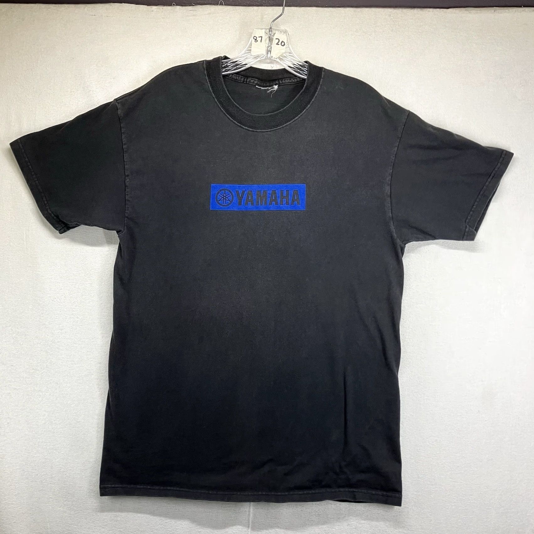 Yamaha VINTAGE Yamaha Motorcycle T-Shirt Men Small Black 90s Biker Eric Herrmann Oversized Size US S / EU 44-46 / 1 - 2 Thumbnail