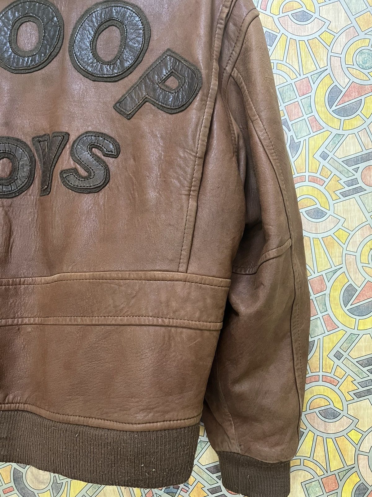 Japanese Brand Leather Jacket Scoop Boys Size US XL / EU 56 / 4 - 9 Thumbnail