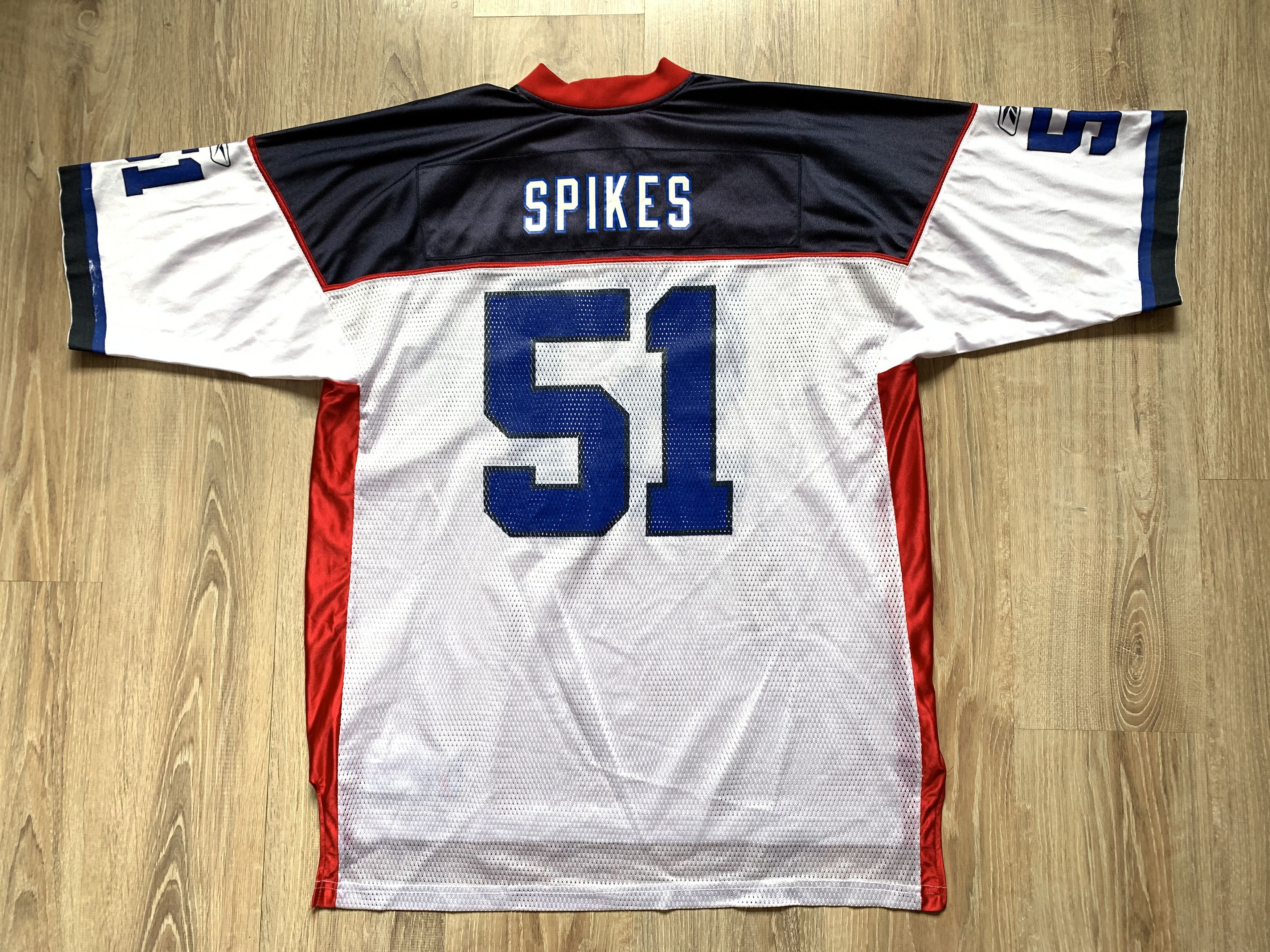 NFL × Reebok × Vintage Reebok NFL Buffalo Bills Takeo Spikes #51 Jersey Size US XL / EU 56 / 4 - 3 Thumbnail