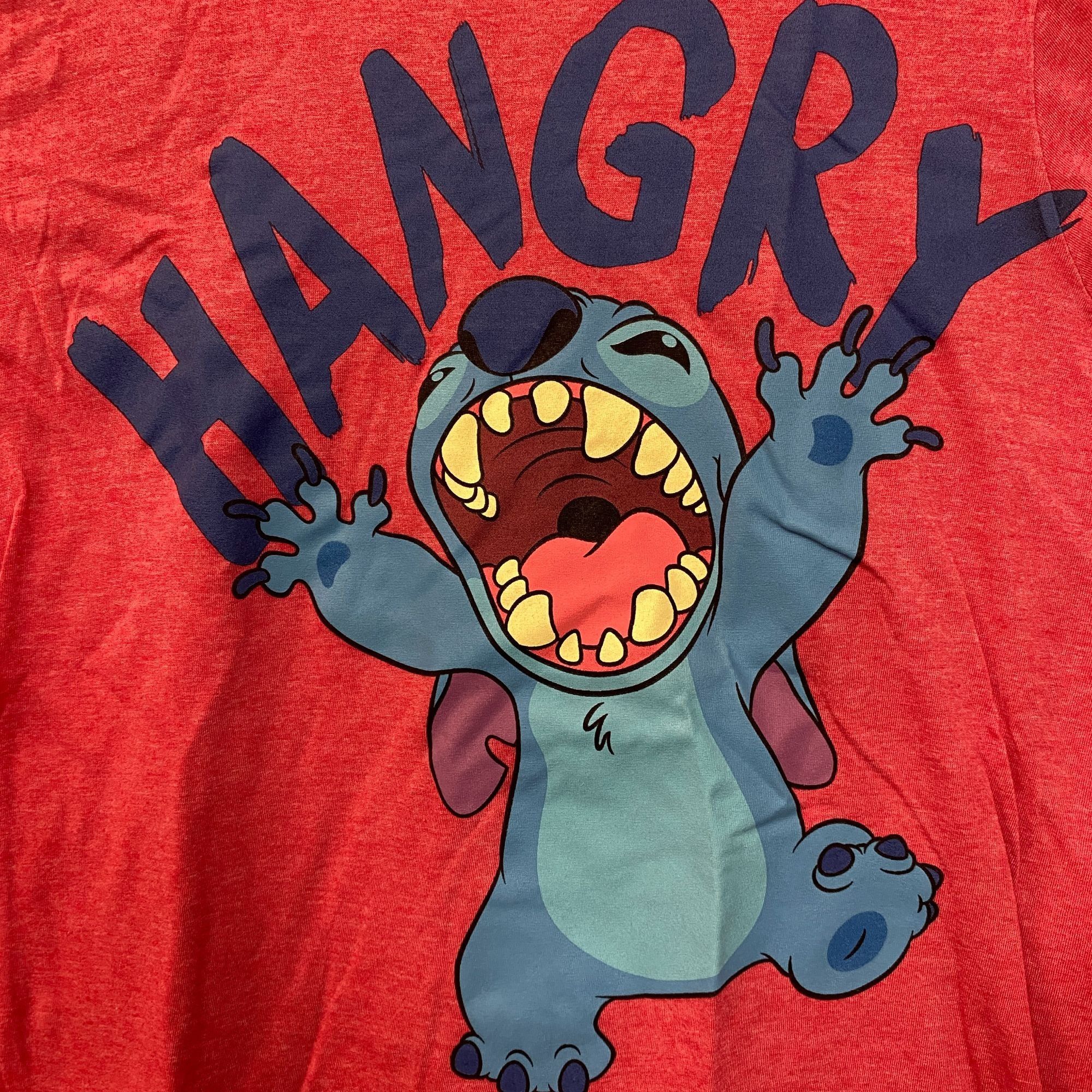 Disney Disney Lilo & Stitch Hangry Stitch Animated Movie Red T-Shir Size US S / EU 44-46 / 1 - 2 Thumbnail