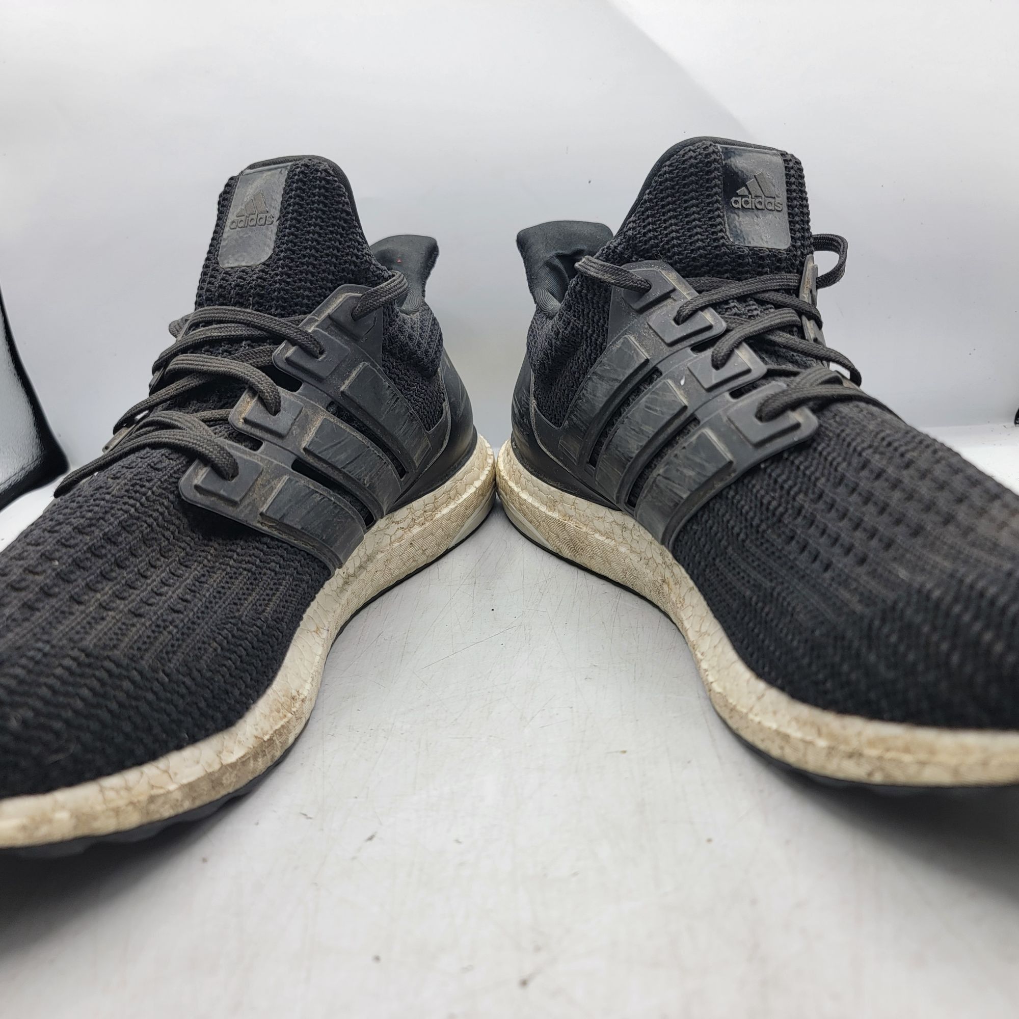 Adidas Adidas Ultraboost 4.0 Mens 14 DNA Black White Running Casual Size US 14 / EU 47 - 3 Thumbnail