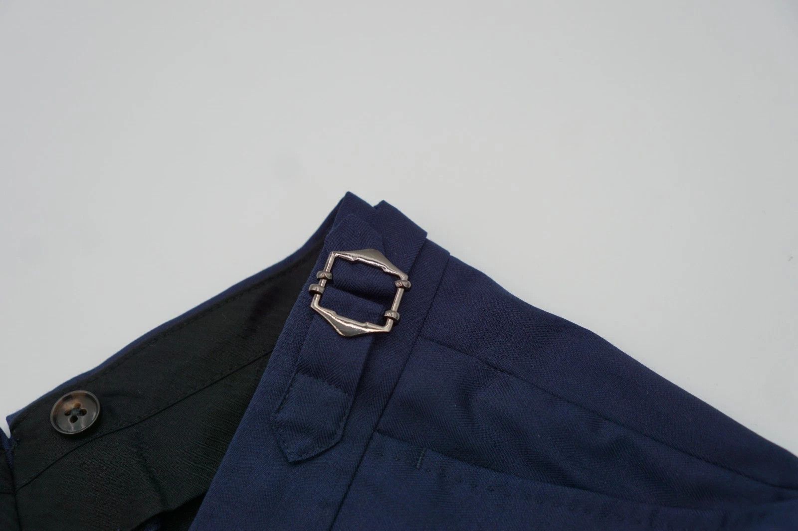 Suitsupply Men Suitsupply Pants Trousers Brescia Navy Blue 98 UK/US40L Size 40L - 4 Thumbnail