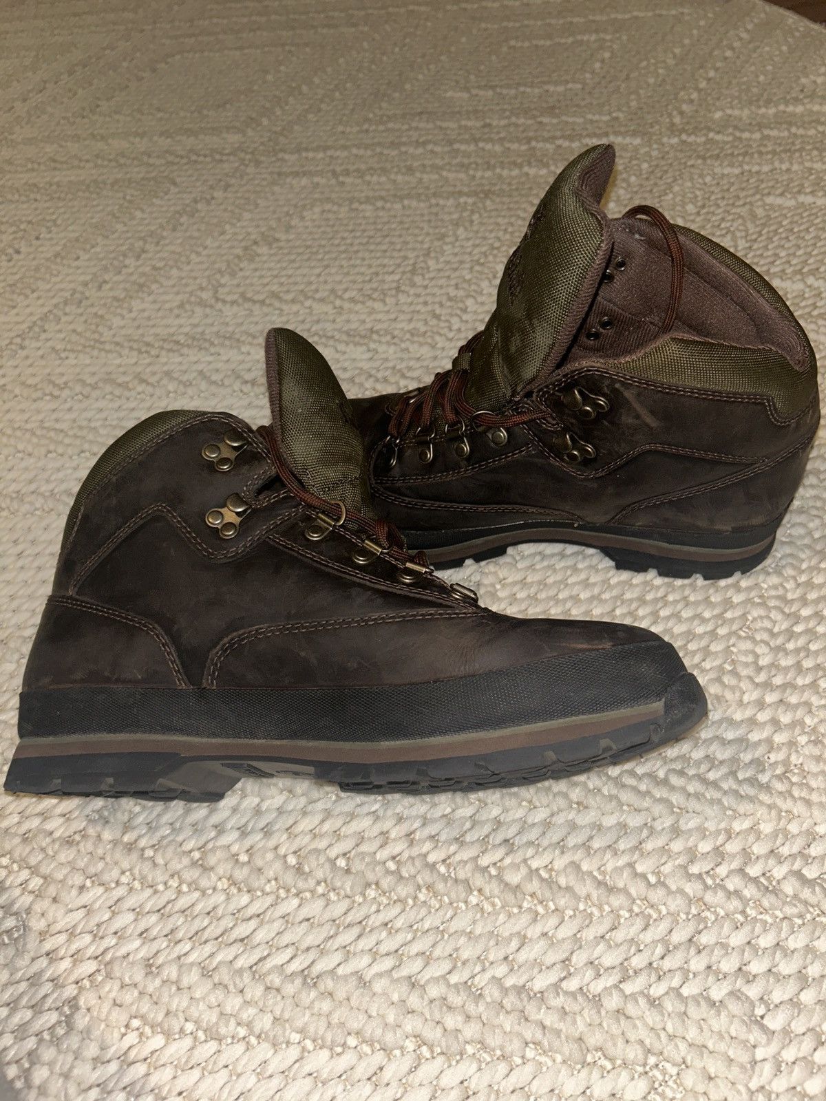 Timberland Timberland Euro Hiker Boots – Brown – Size 11.5 Size US 11.5 / EU 44-45 - 3 Thumbnail