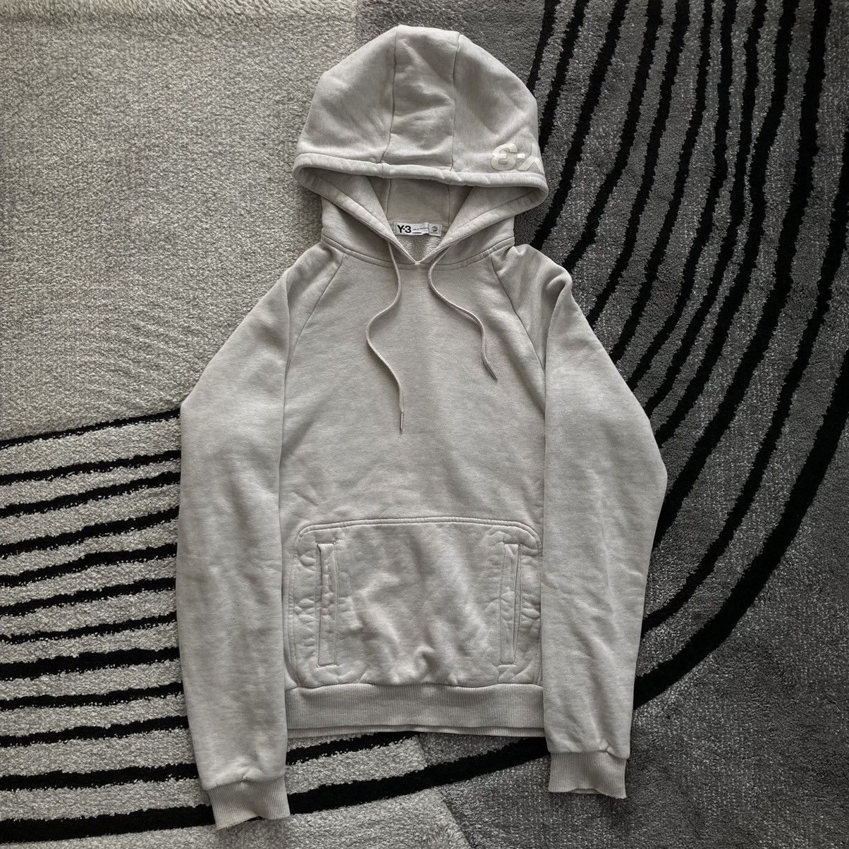 image of Y 3 x Yohji Yamamoto Y-3 2007 Hoodie in Grey, Men's (Size XS)