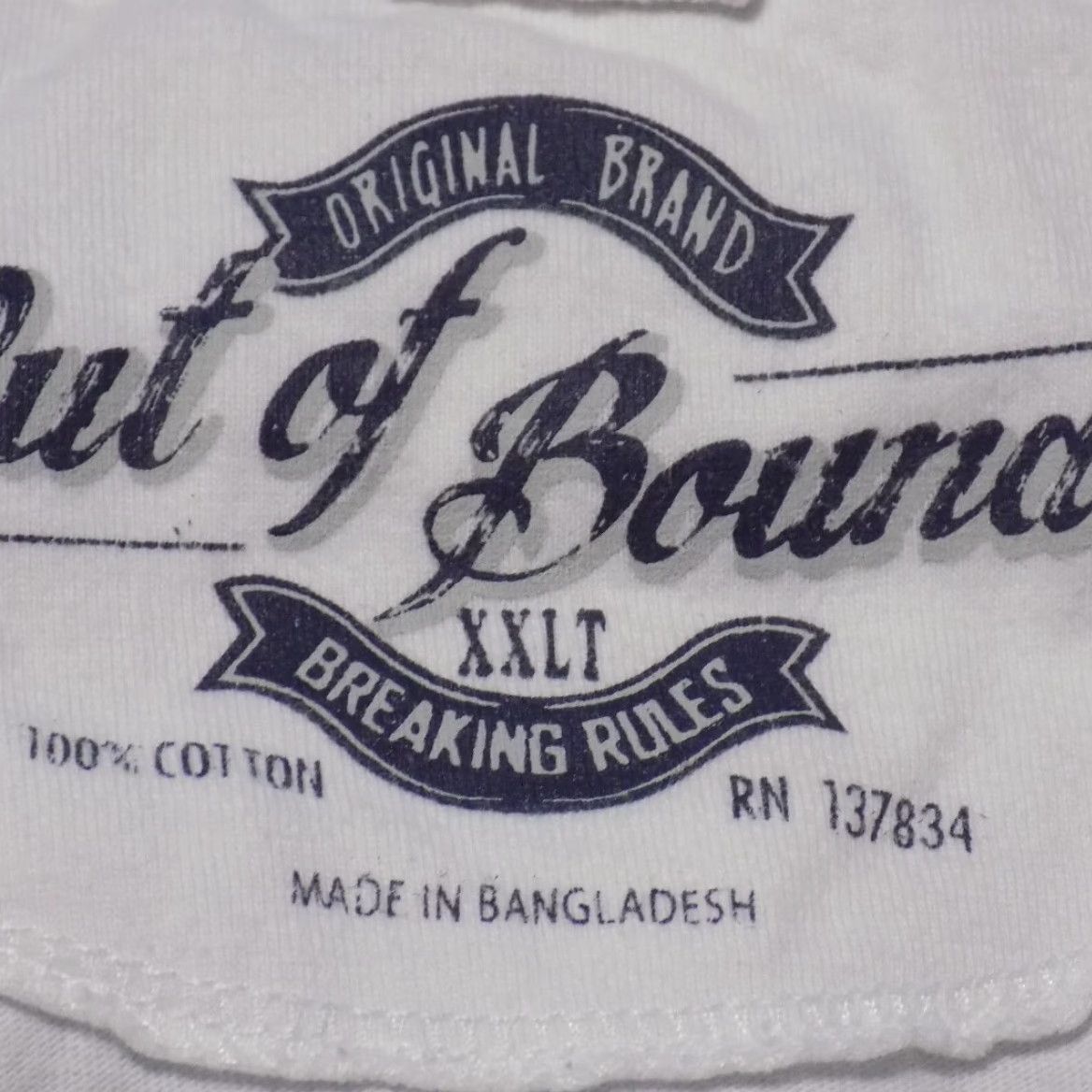 Ford Out of Bounds Ford Mustang Solid T-Shirt White 2XL Mens Shirt Short Sleeve Crew Neck Cotton Vintage? No. Size US XXL / EU 58 / 5 - 4 Thumbnail