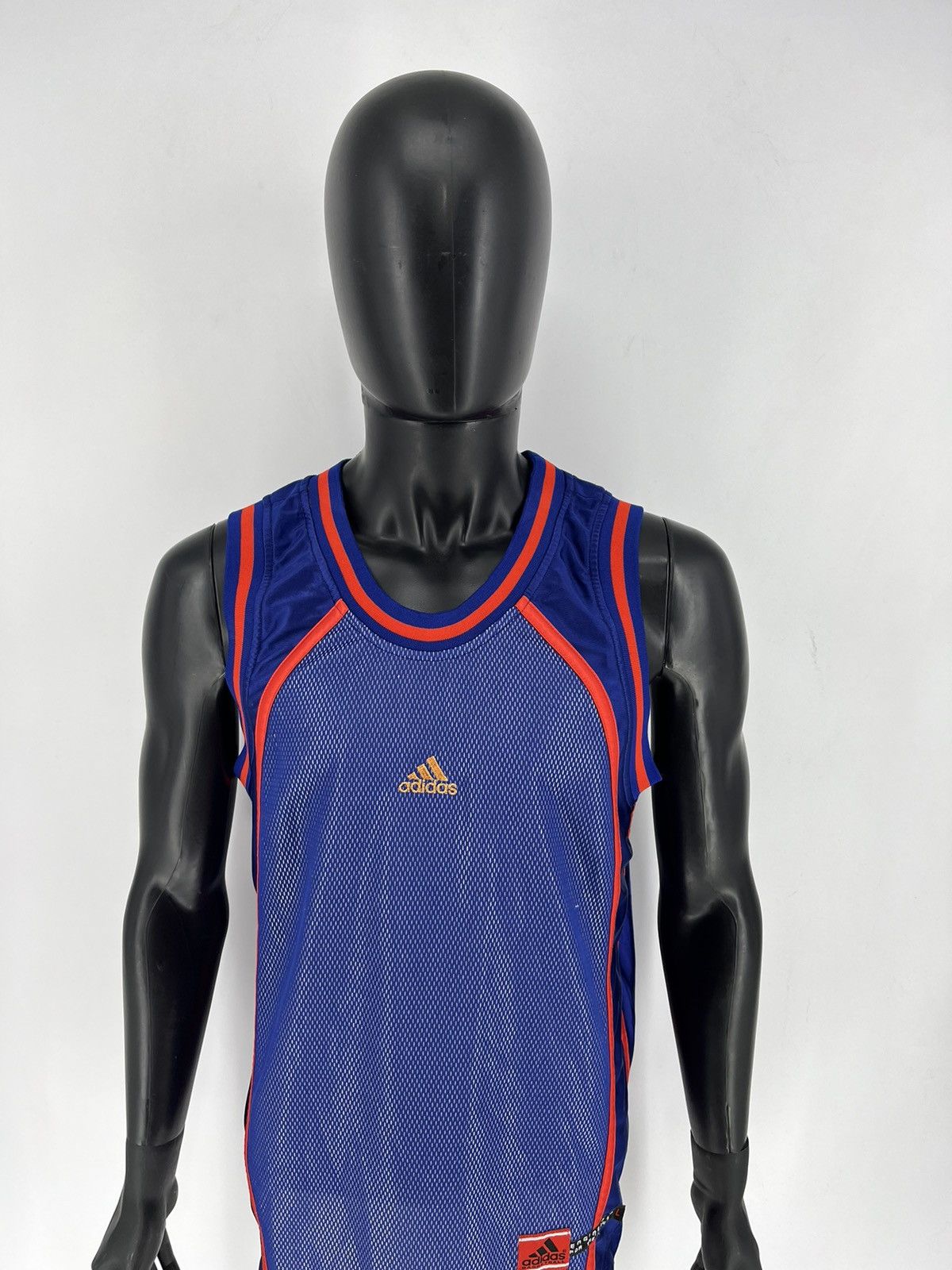 Other Adidas Vintage 90s Jersey Number One Basketball Rare Item Size US L / EU 52-54 / 3 - 5 Thumbnail