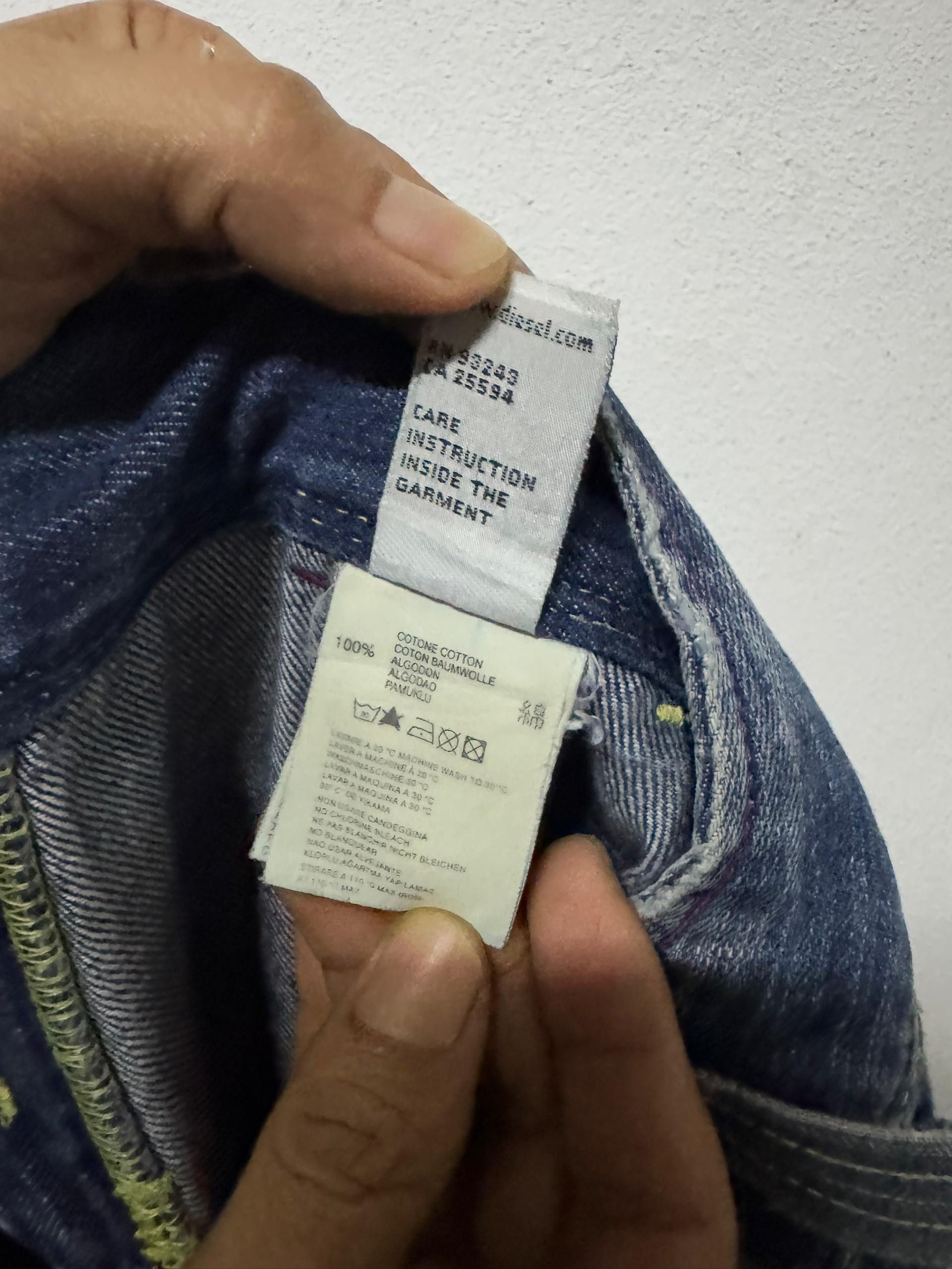 Diesel Sick🔥 Diesel jeans flared nice design Size 29" - 13 Thumbnail