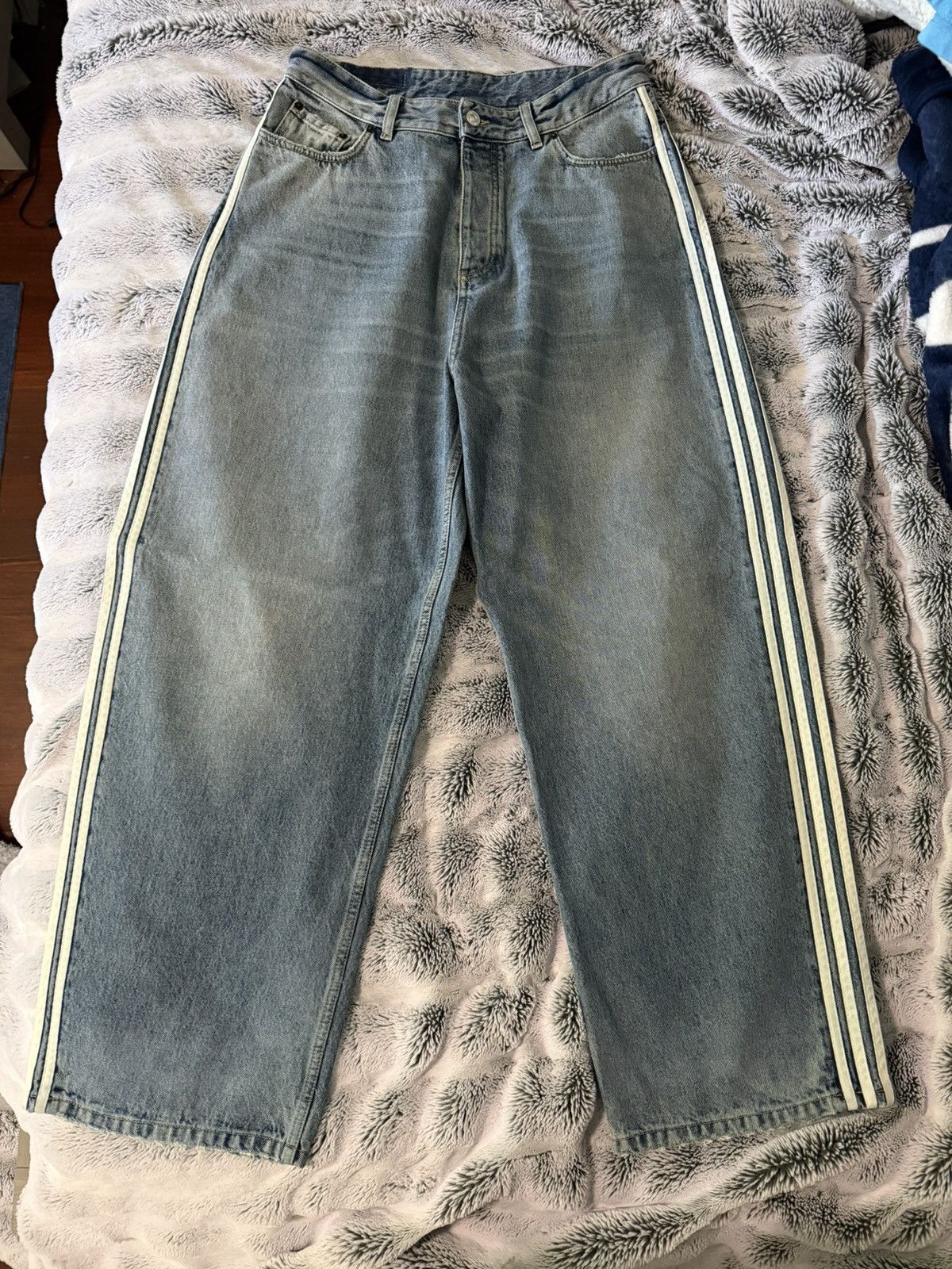 Adidas × Balenciaga Balenciaga x Adidas Jeans - Blue Size US 32 / EU 48 - 1 Thumbnail